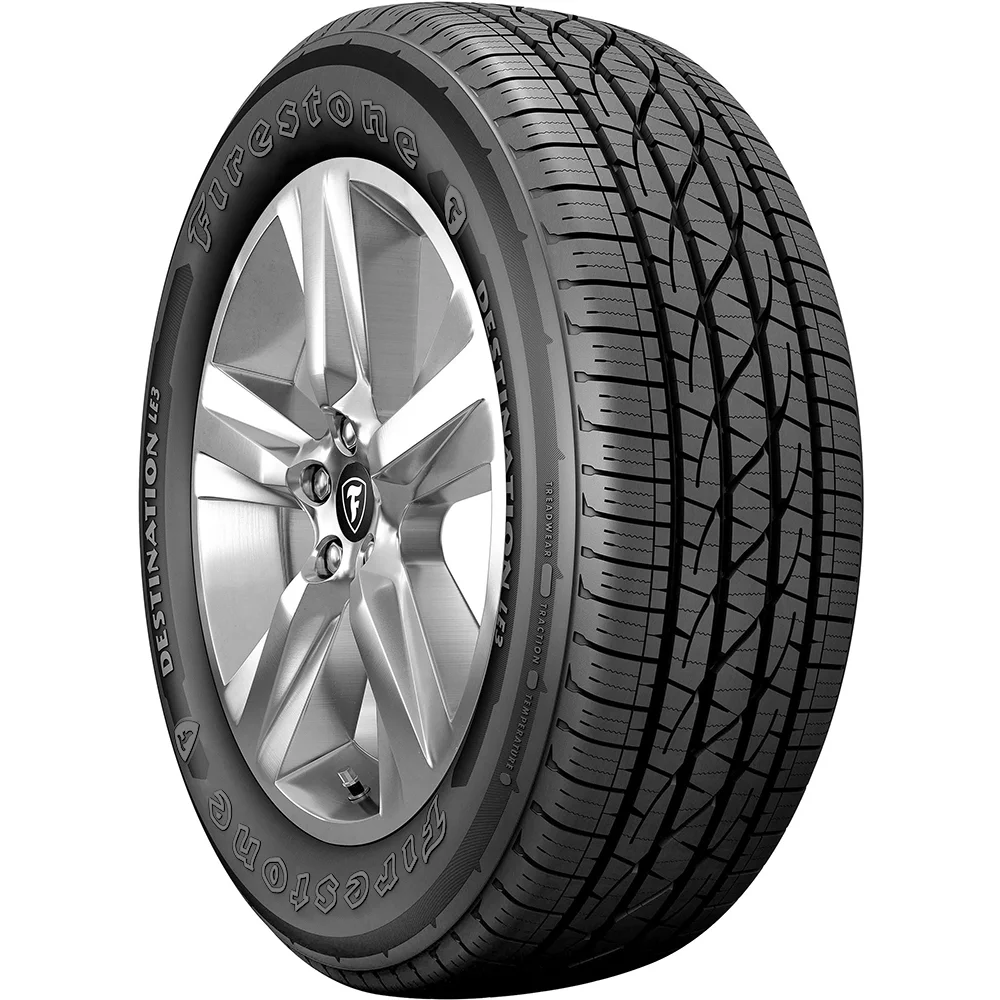 Set of 4 (FOUR) Firestone Destination LE3 225/55R17 97V A/S All Season Tires