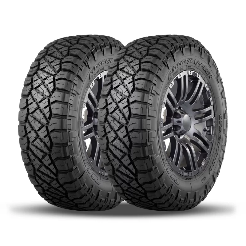 2 Nitto Ridge Grappler 35x12.5x22 121Q 12 Ply Mud/All Terrain Hybrid Tires 217250 / 35/1250/22 / 35125022