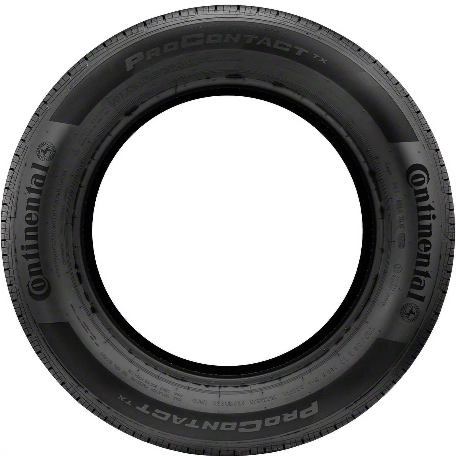 Set of 4 Continental ProContact TX 215/55R16 97H XL Tires Fits: 2013-18 Ford Focus SE, 2016-18 Honda Civic LX-P