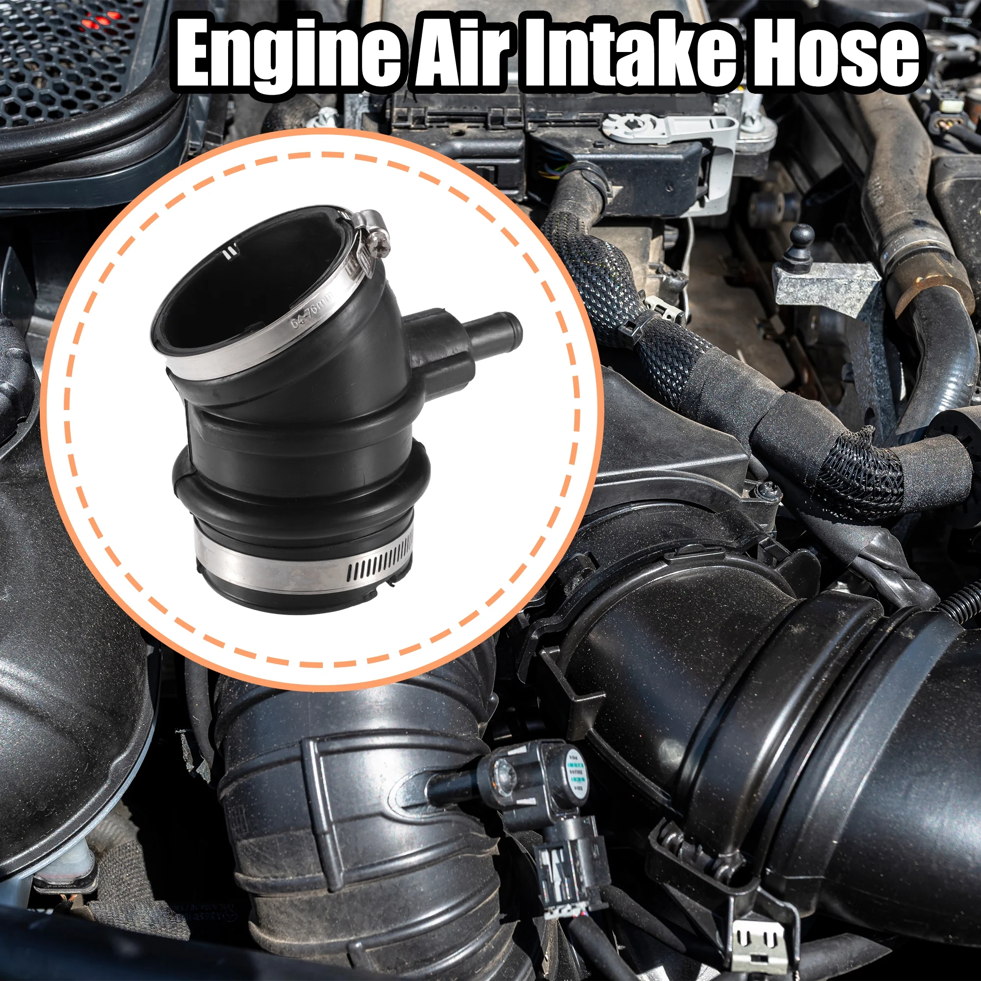 Engine Air Intake Hose Upper Air Intake Duct Tube Pipe for Toyota 4Runner 1999 2000 No.1788262010