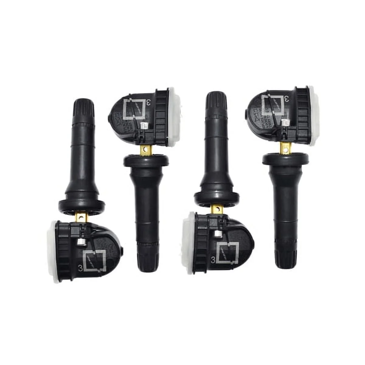 Fithood TPMS Tire pressure sensor 4pcs for Chevroletf Cadillac Buick CMC 13598771 13598772
