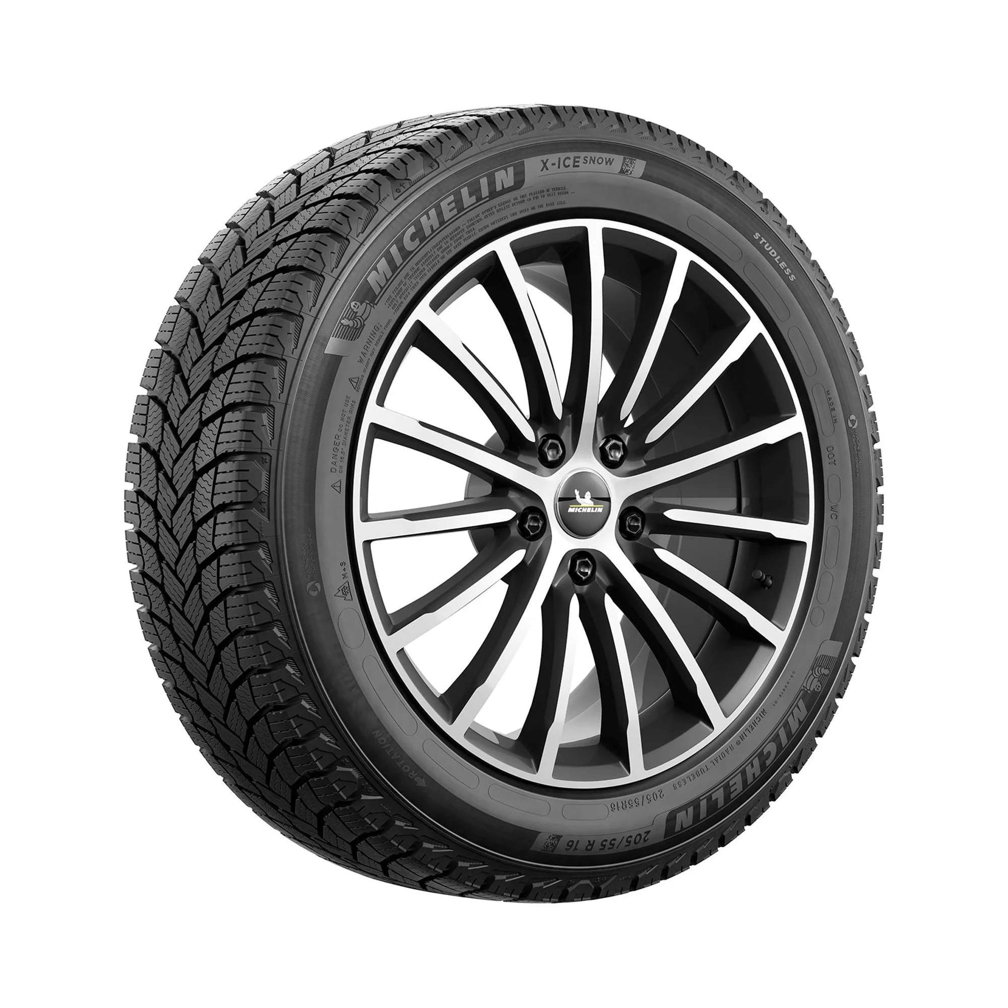 Michelin X-Ice Snow Winter 215/65R17 99T Passenger Tire Fits: 2011-14 Ford Mustang Base, 2005-07 Chrysler 300 Touring