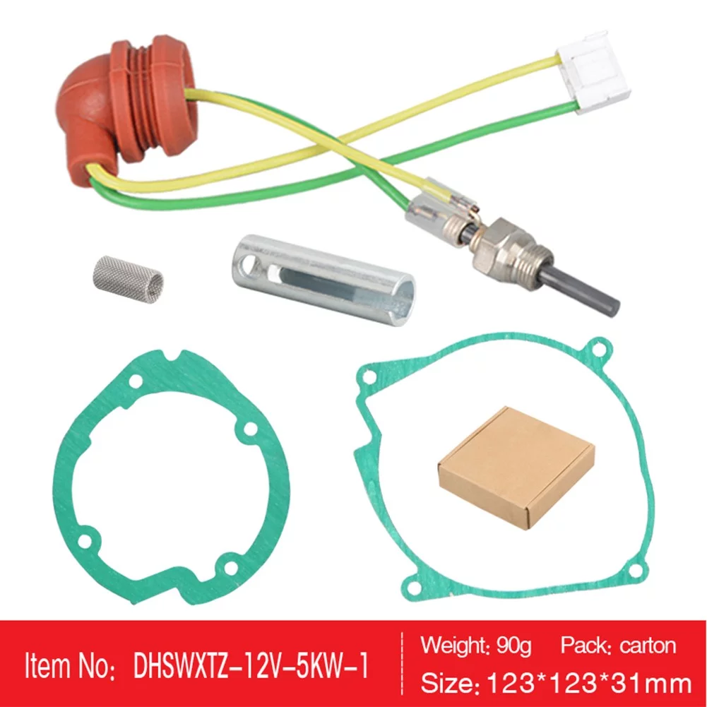 TENCE Car Air Diesel Gasket +Ceramic Glow Plug For Chinese Air Diesel Heater 3-8kw
