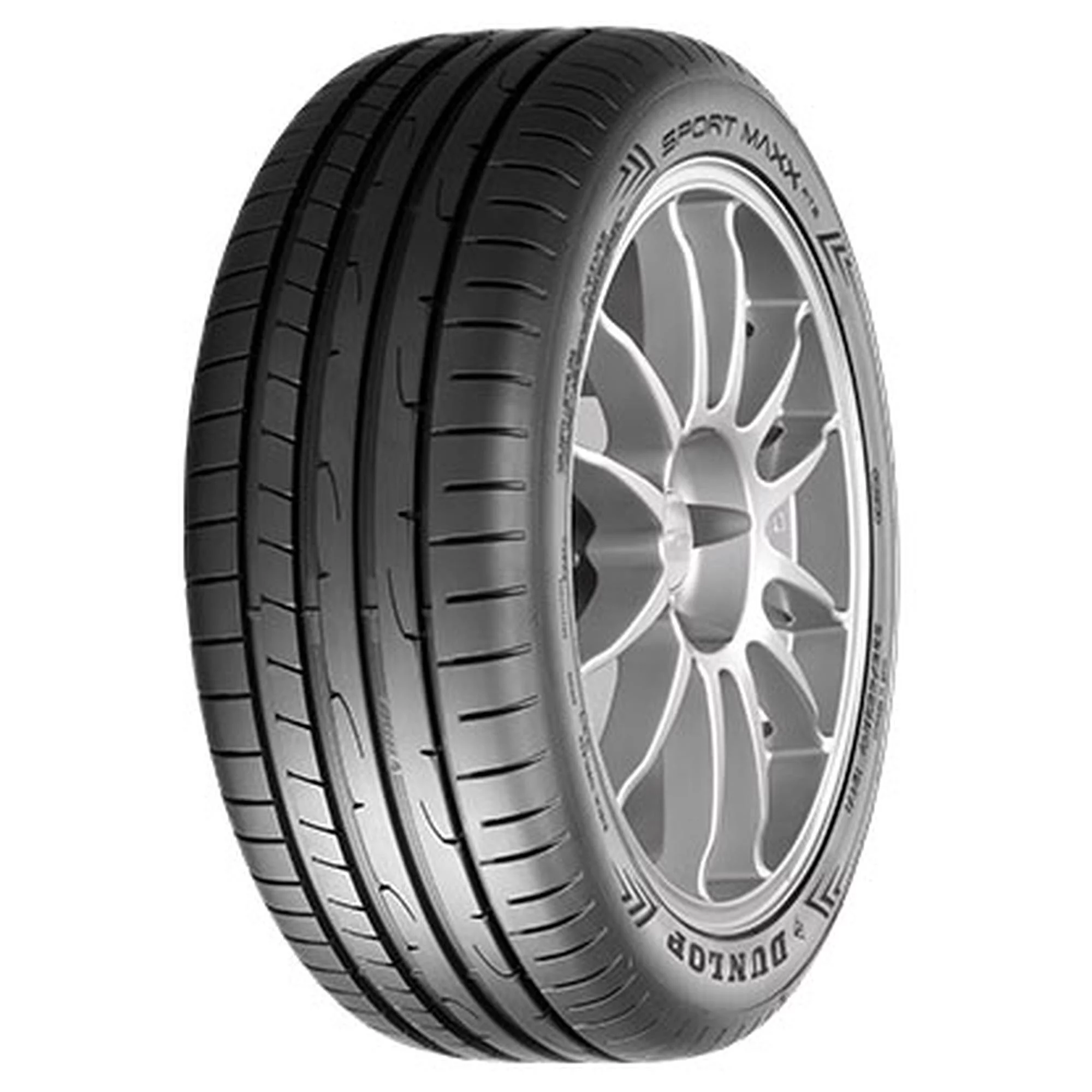 Dunlop Sport Maxx Rt2 245/40ZR17 95Y Performance Tire Fits: 1990-93 Lamborghini Diablo Base, 1990-92 Ferrari F40 Base
