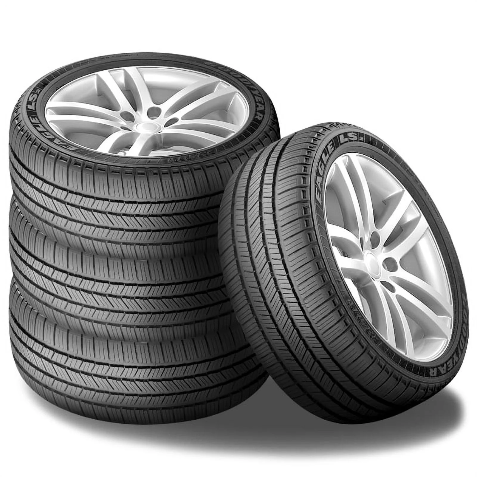 4 Goodyear Eagle LS-2 245/40R19 98V All Season Luxury Sport Run Flat RFT Tire 706387322 / 245/40/19 / 2454019