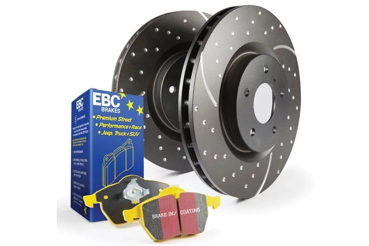 Ebc Brakes S5kf1401 S5 Kits Yellowstuff And Gd Rotors Fits select: 2005-2021 NISSAN FRONTIER, 2005-2012 NISSAN PATHFINDER