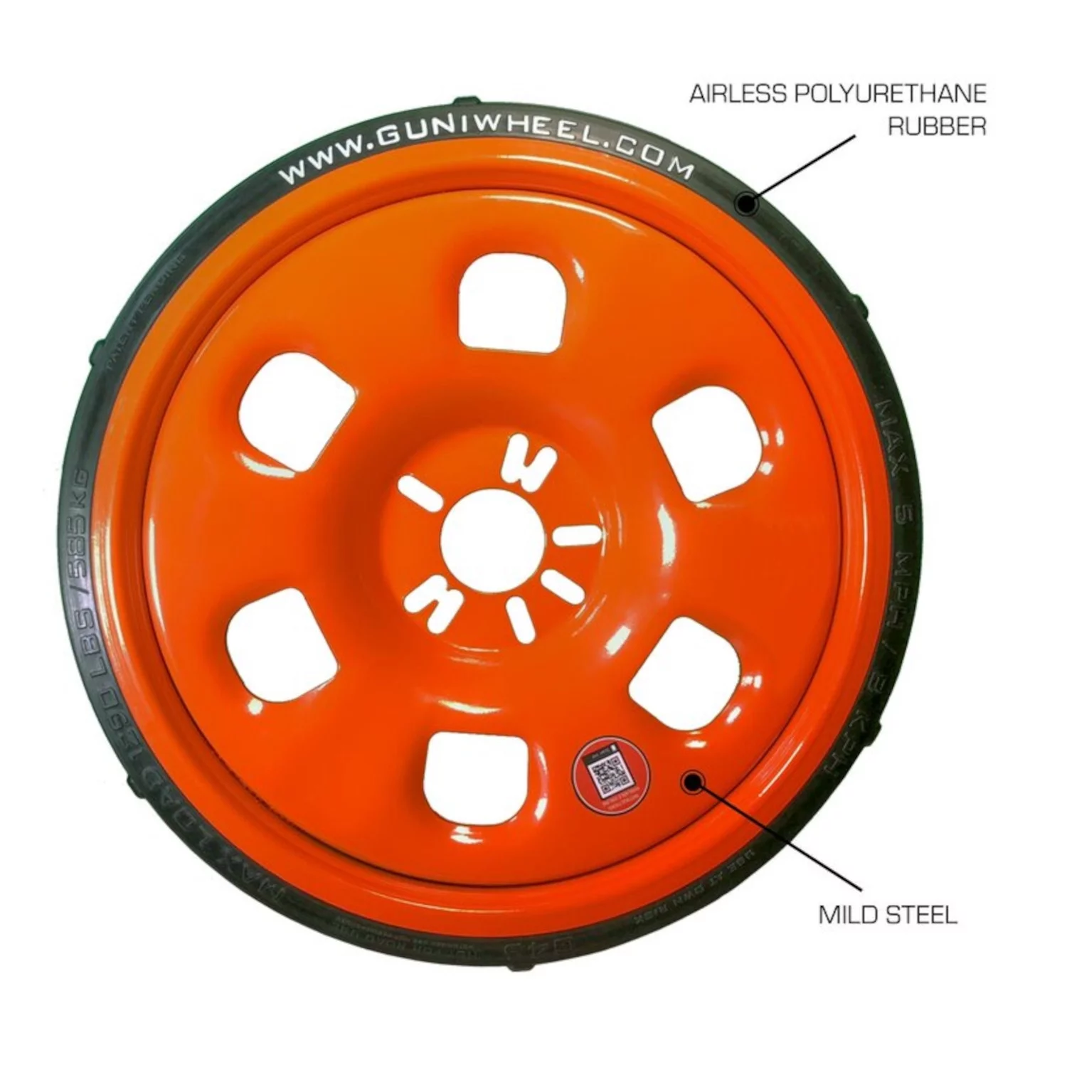 New Aftermarket GUNIWHEEL™ 45 Universal Tire / wheel system for most cars and light SUV vehicles fits