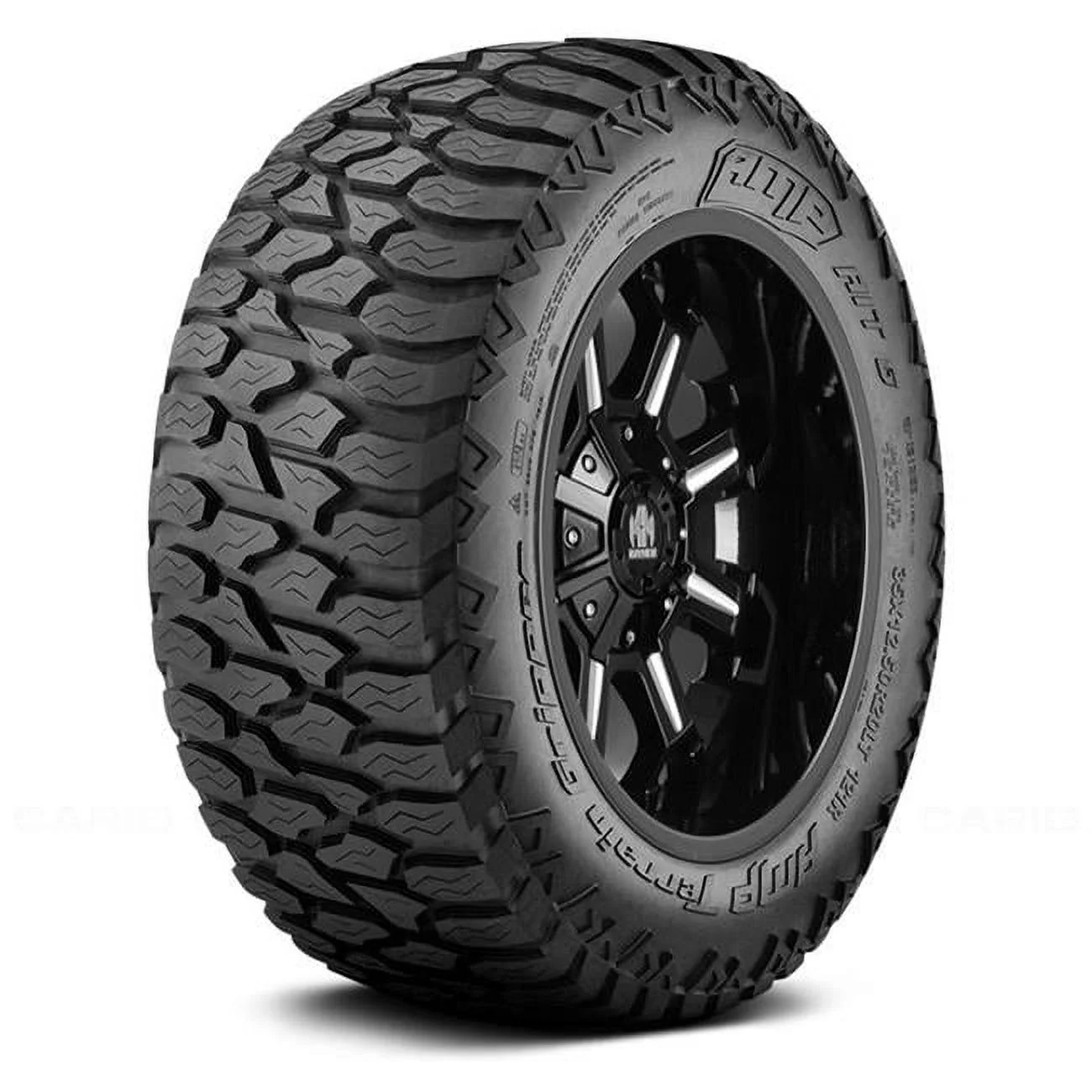 AMP Tires AMT275-6520AMP-CA2 Multi-Purpose Terrain Pro A-T Tire - 126-123S LR E Black 275/65R20-