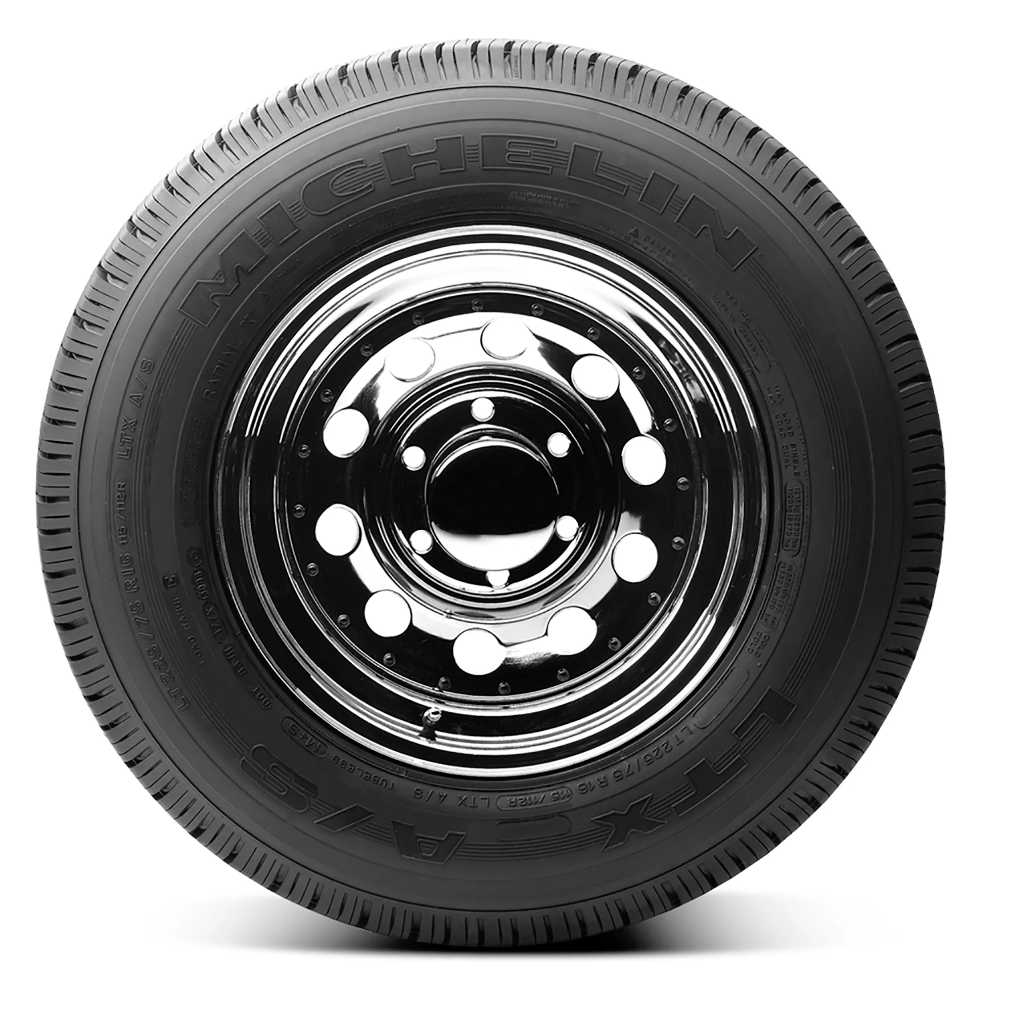 Michelin LTX A/S 245/70R17 119 R Tire Fits: 2015 Ford F-150 Lariat, 2004-10 Dodge Ram 2500 ST