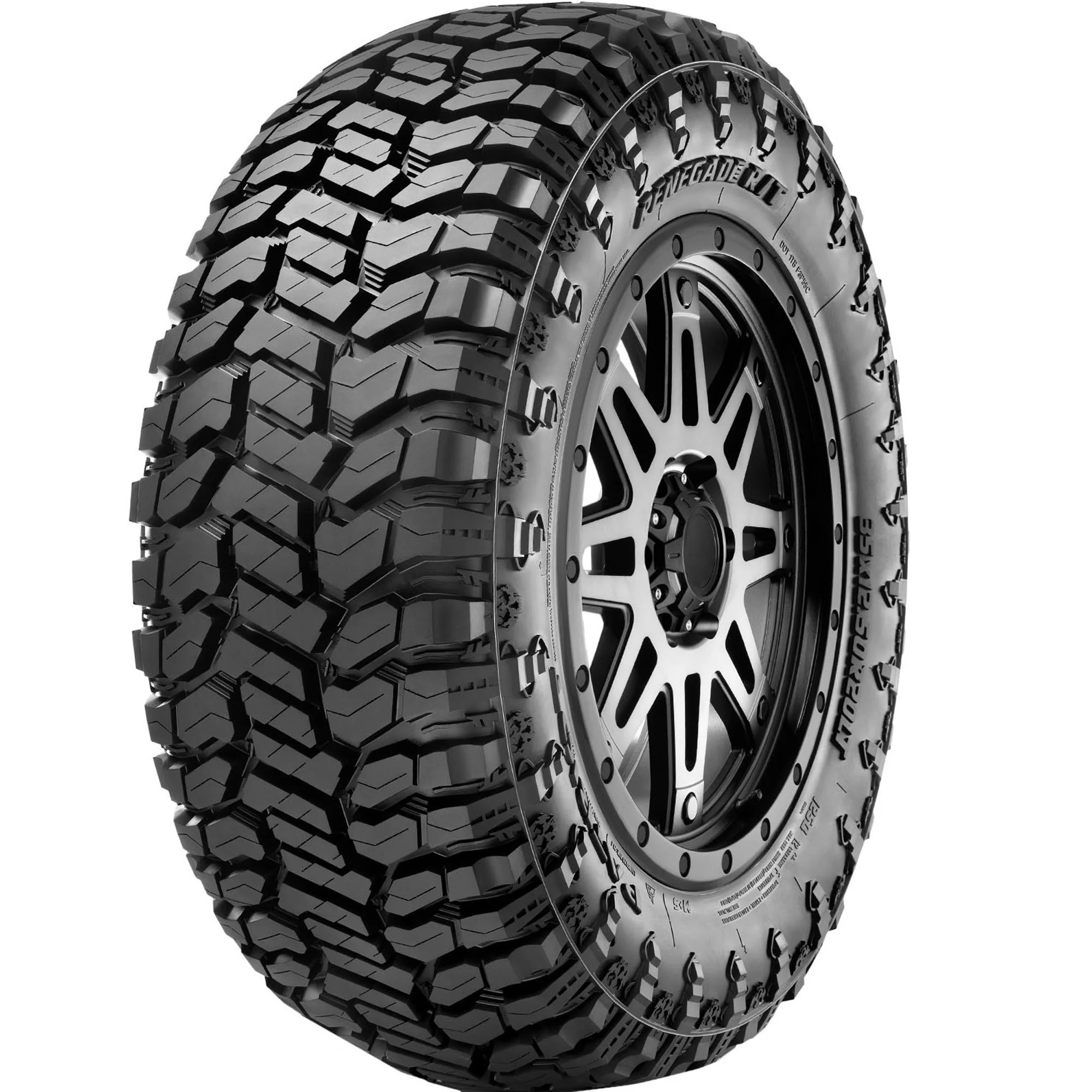 Set of 4 Radar Renegade R/T LT275/70R18 125/122Q E Tires Fits: 2022-23 Chevrolet Silverado 1500 ZR2