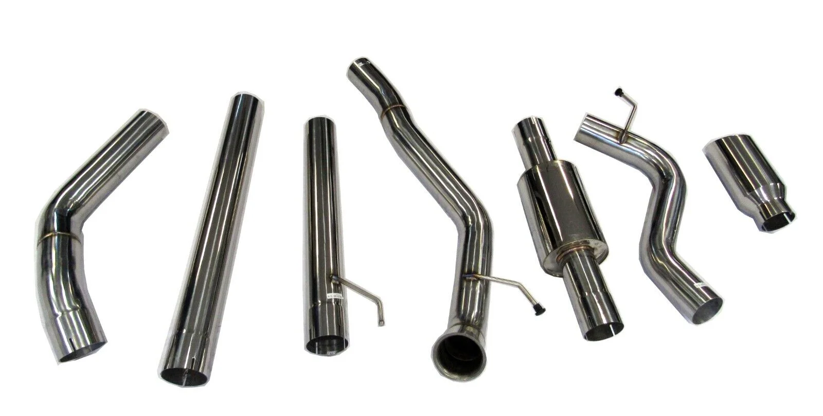 Maximizer Stainless Catback Exhaust Compatible With 08 thru 12 Dodge Ram 3500 6.7L I6