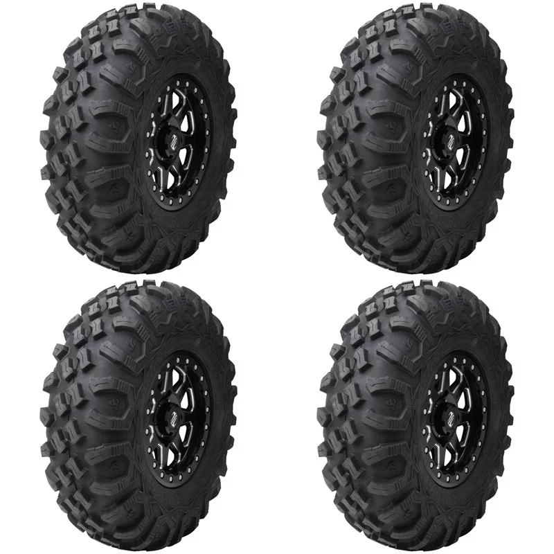 (4 Pack) Tusk Megabite Radial Tire 28x10-14 For YAMAHA Wolverine X4 850 XT-R 2022