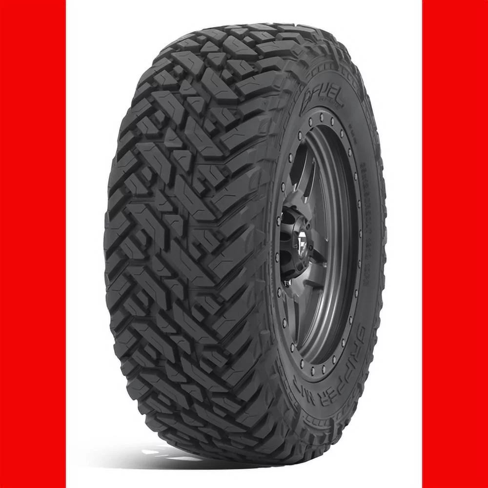 2 New Fuel Gripper M/T Mud-Terrain Tires - 35X12.50R18 123Q LRE 10PLY Rated