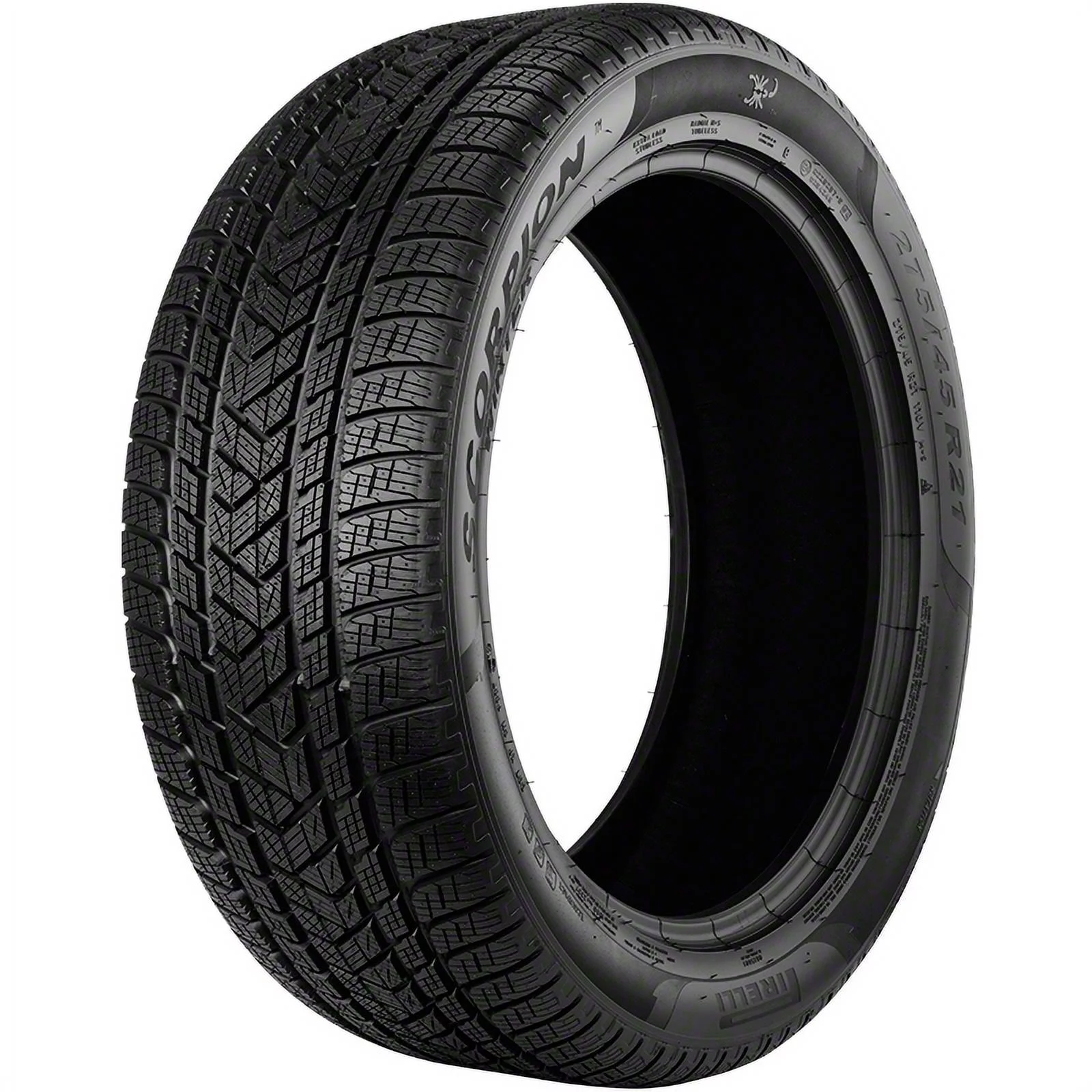 Set of 4 Pirelli SCORPION WINTER 255/55R20 110V XL Tires Fits: 2020-21 Ford Explorer Limited Hybrid, 2022-23 Ford Explorer ST-Line