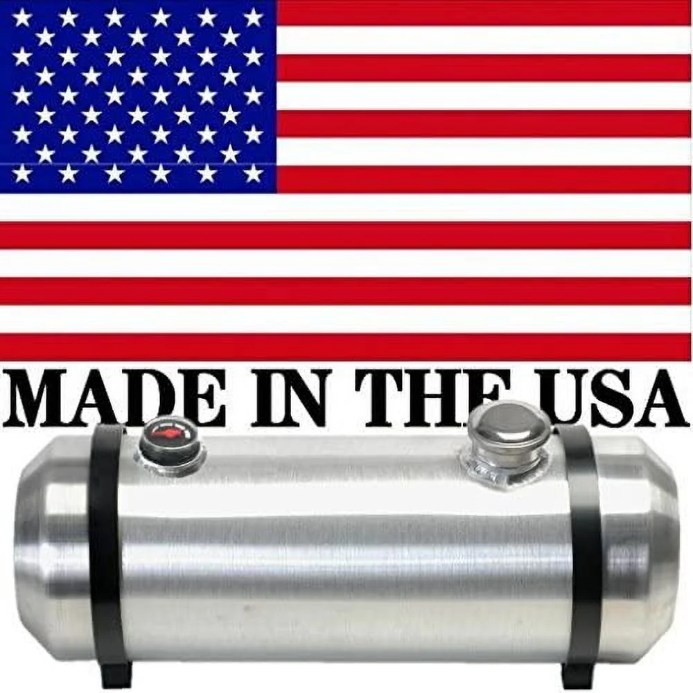 10 Inches X 33 Spun Aluminum Gas Tank 10.75 Gallons For Dune Buggy, Sandrail, Hot Rod, Rat Rod, Trike