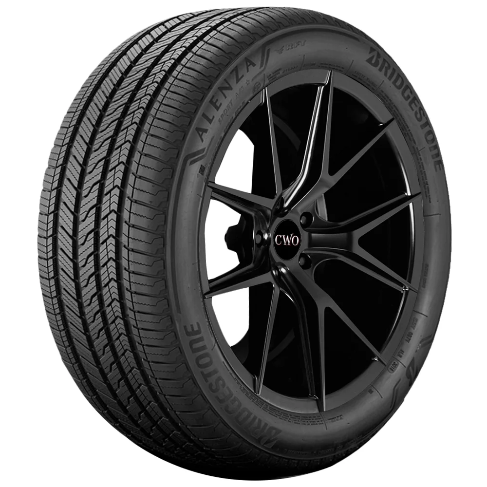 Bridgestone Alenza Sport A/S 255/55R19 111V XL Tire Fits: 2017-20 Acura MDX Sport Hybrid, 2017-22 Audi Q7 Progressiv