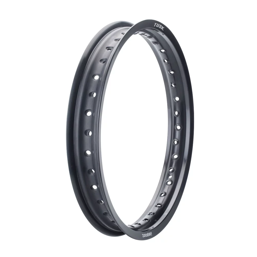 Tusk Impact Rim - Rear 36 Spoke Hole, 18 x 2.15 Black For Husqvarna FC 450 Rockstar Edition 2018-2021