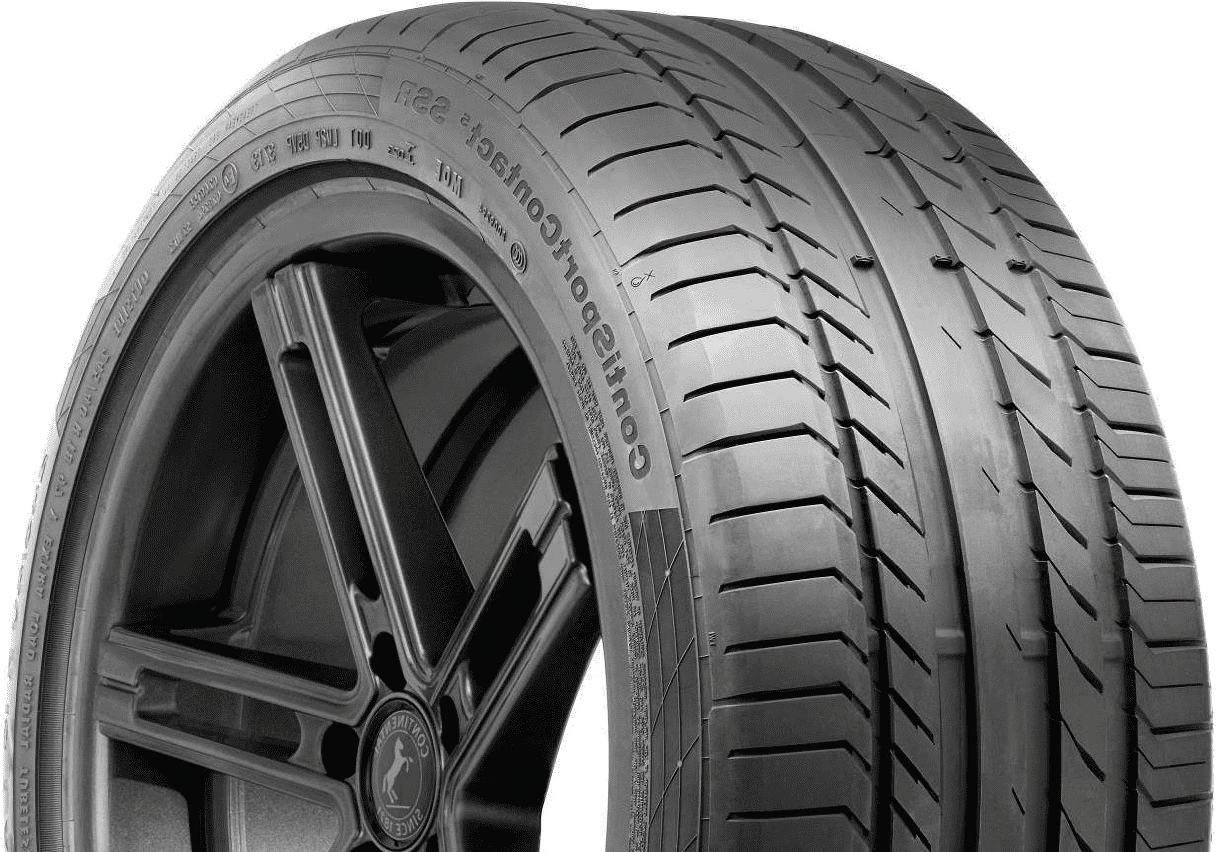 Continental ContiSportContact 5 225/40R18 92 Y Tire Fits: 2014-15 Honda Civic Si, 2013 Toyota Corolla LE