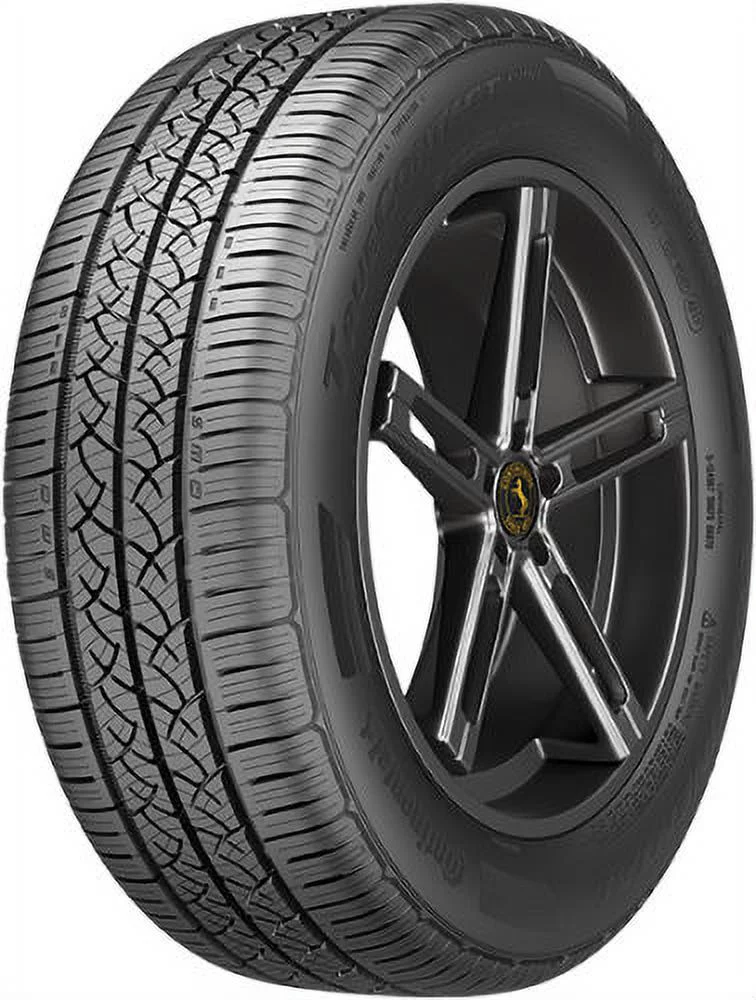 Set of 4 Continental TrueContact Tour 195/65R15 91H Tires Fits: 2013-15 Honda Civic Natural Gas, 2012-18 Ford Focus S