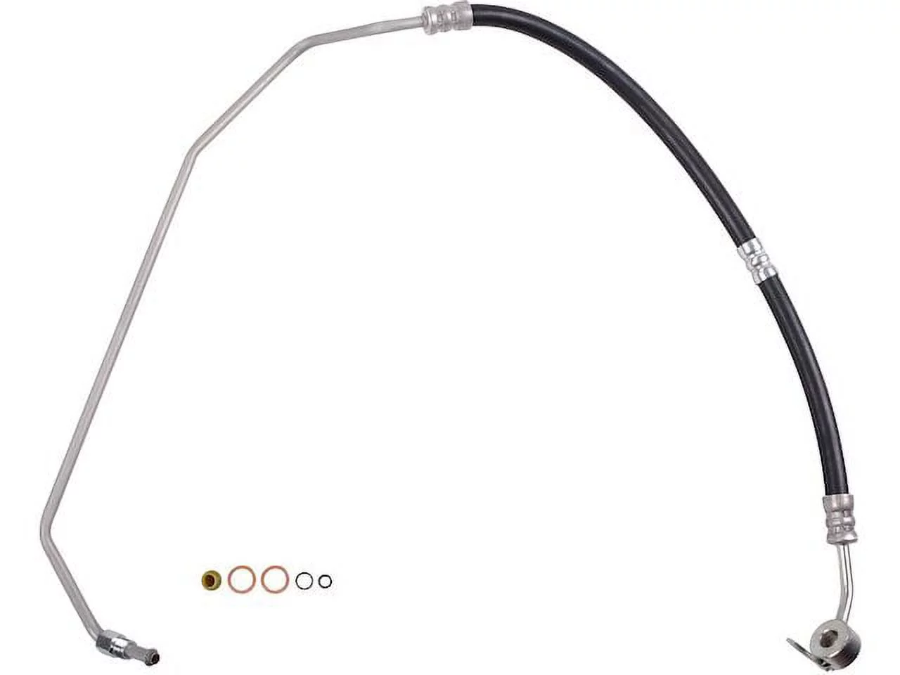Power Steering Pressure Line Hose Assembly - Compatible with 2005 - 2006 Toyota Tundra 4.0L V6