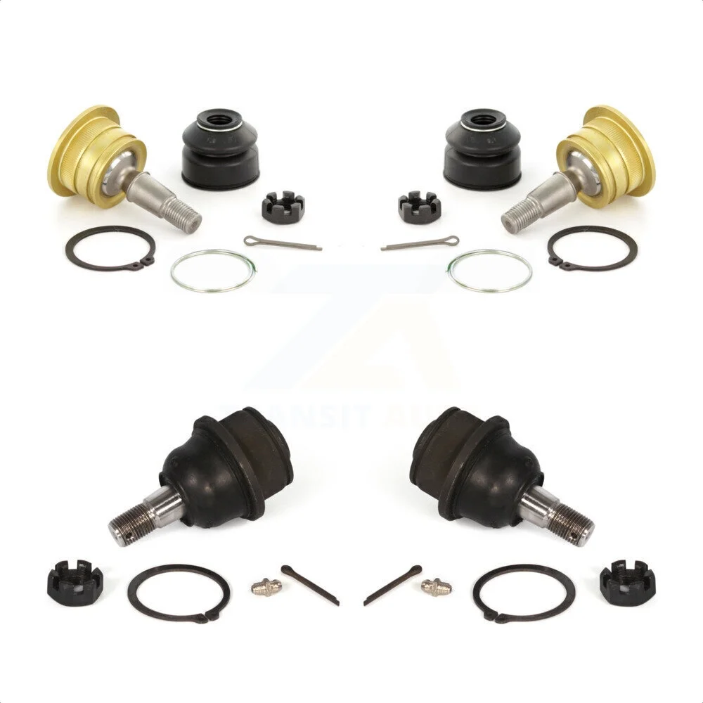 Front Lower & Upper Suspension Ball Joints Kit For Toyota 4Runner Lexus GX460 FJ Cruiser GX470 KTR-101769