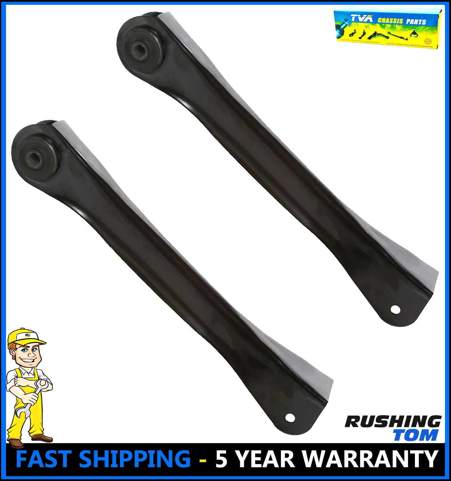 2 Front Upper Control Arm Suspension Kit for Jeep Cherokee Grand Wrangler TJ