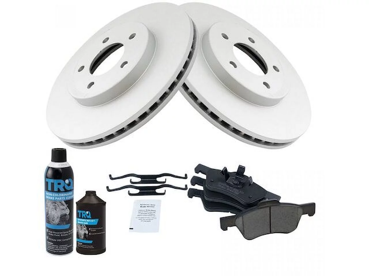 Front Brake Pad and Rotor Kit - Compatible with 2005 - 2011 Ford Escape 3.0L V6 2006 2007 2008 2009 2010