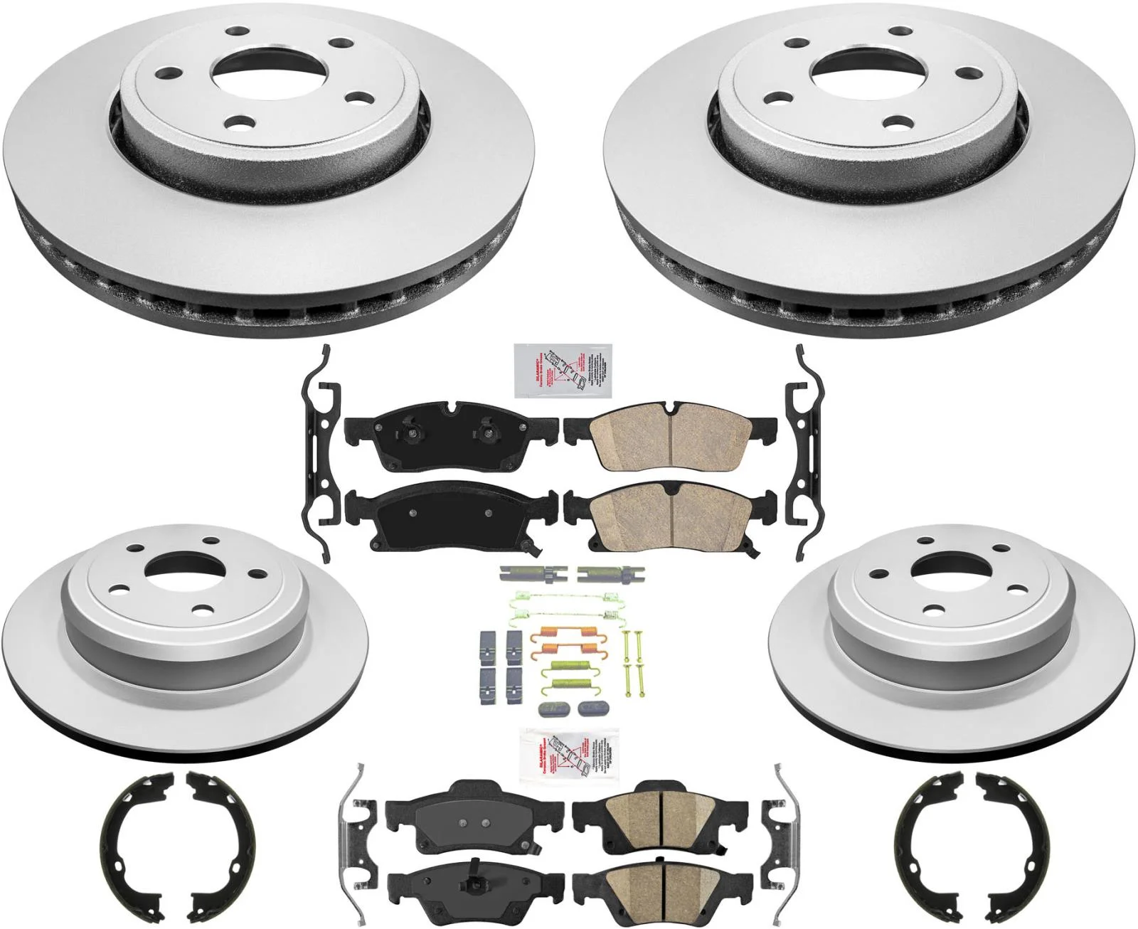 Standard 330MM Disc Brake Rotors and Brake Pads For Grand Cherokee BR1 16-2021