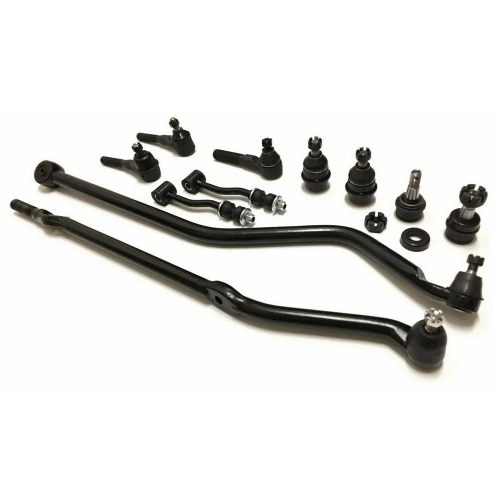 11-pc Suspension Kit For Jeep Cherokee Comanche Tie Rod Ends Sway Bar Ball Joint