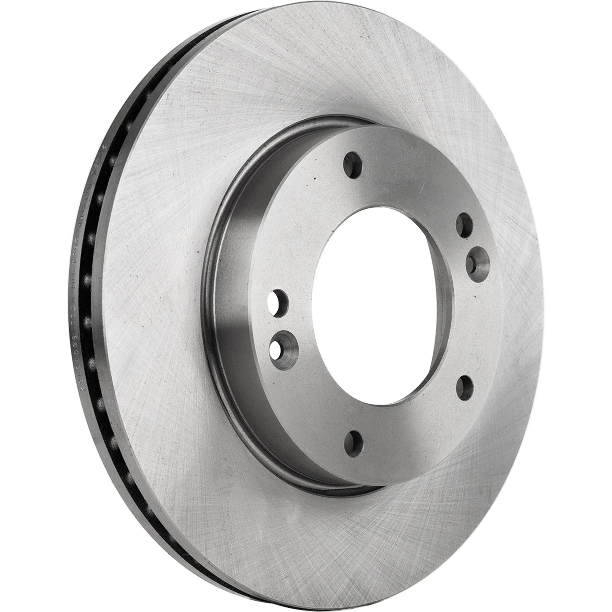 Front Brake Disc Plain Surface Vented Pro-Line Series for 2007 Kia Sorento Base 6 Cyl 3.8L