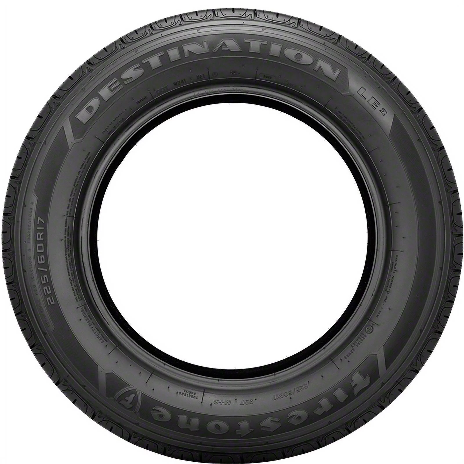 Firestone Destination LE2 255/55R19 111 H Tire Fits: 2017-20 Acura MDX Sport Hybrid, 2017-22 Audi Q7 Progressiv