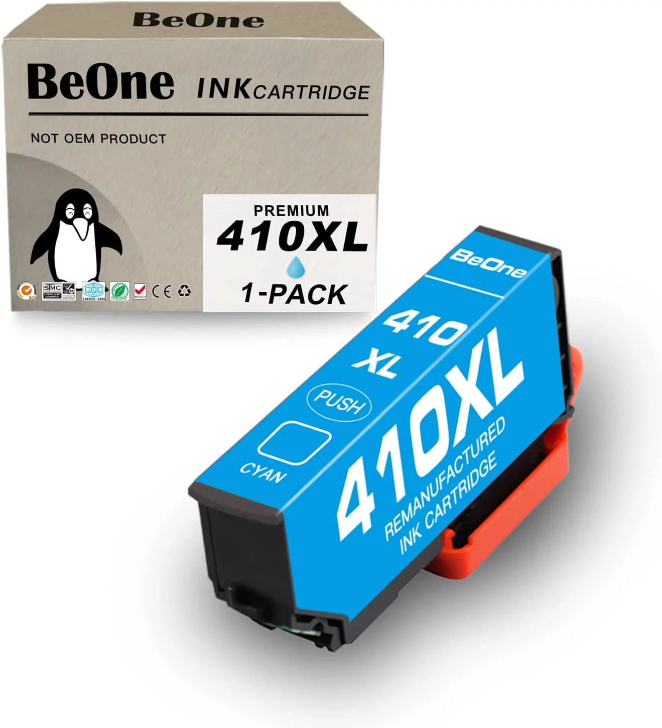 410XL Ink Cartridges Remanufactured Replacement for Epson 410 XL 410XL T410 T410XL Use with Expression XP-7100