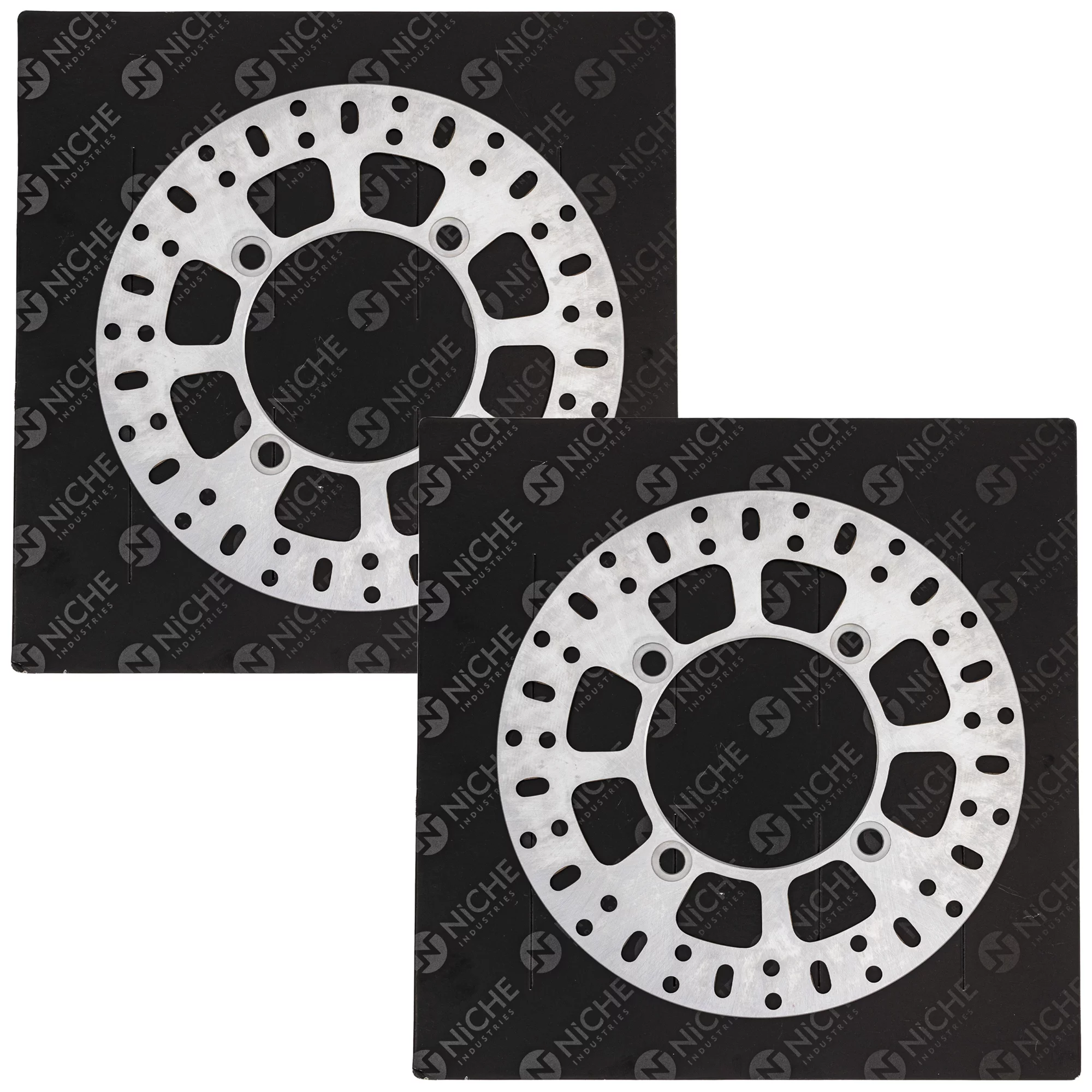 Niche Front Brake Rotor for Yamaha Grizzly 700 500 Kodiak 700 700K 2 Pack 519-CRT2268R