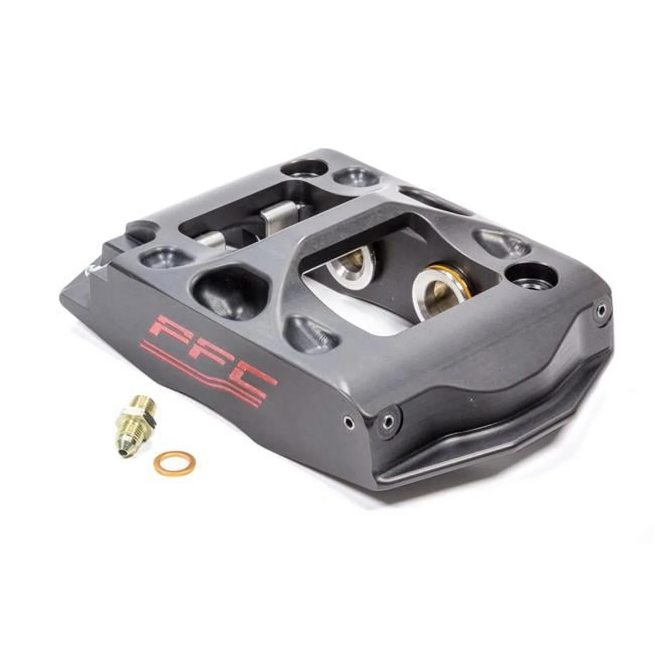 Performance Friction Front Passenger Side 4 Piston - Aluminum ZR24 Brake Caliper