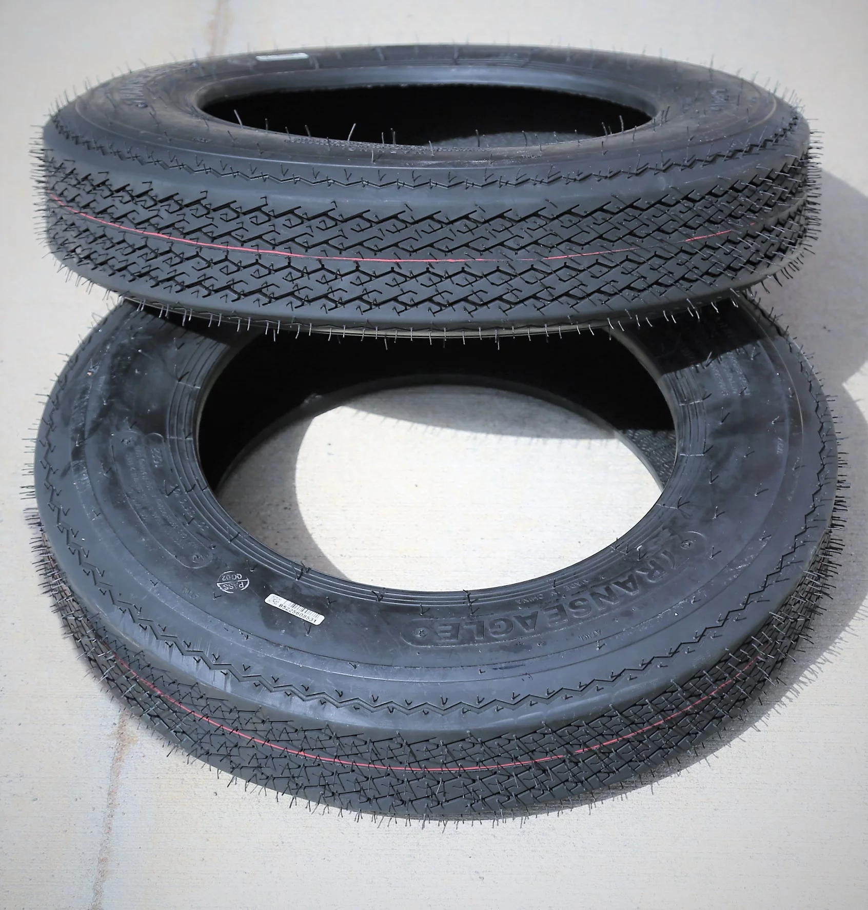 Pair of 2 (TWO) Transeagle TE10 ST 4.8-12 4.80-12 4.80x12 Load C 6 Ply Boat Trailer Tires