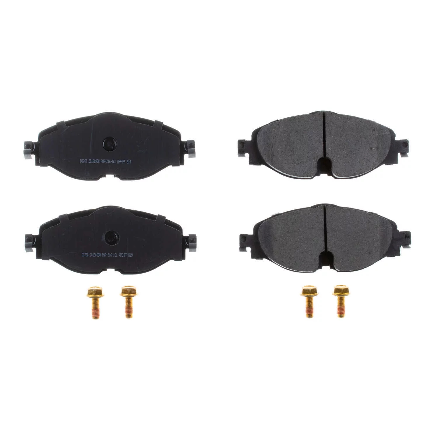 Power Stop Front Z17 Evolution Ceramic Brake Pads with Hardware 17-1760