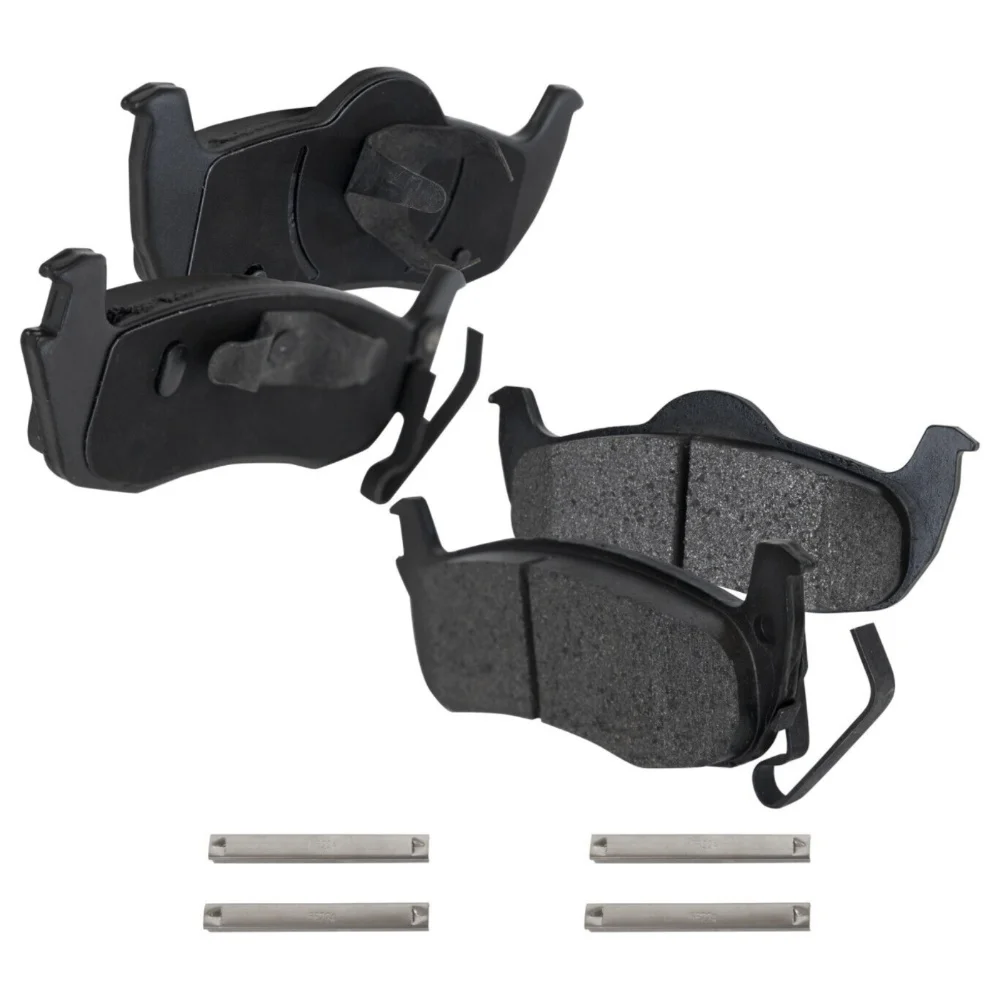 Teledu Brake Pad Set For 06-10 Commander 07-10 Grand Cherokee Rear 2-Wheel Set RWD