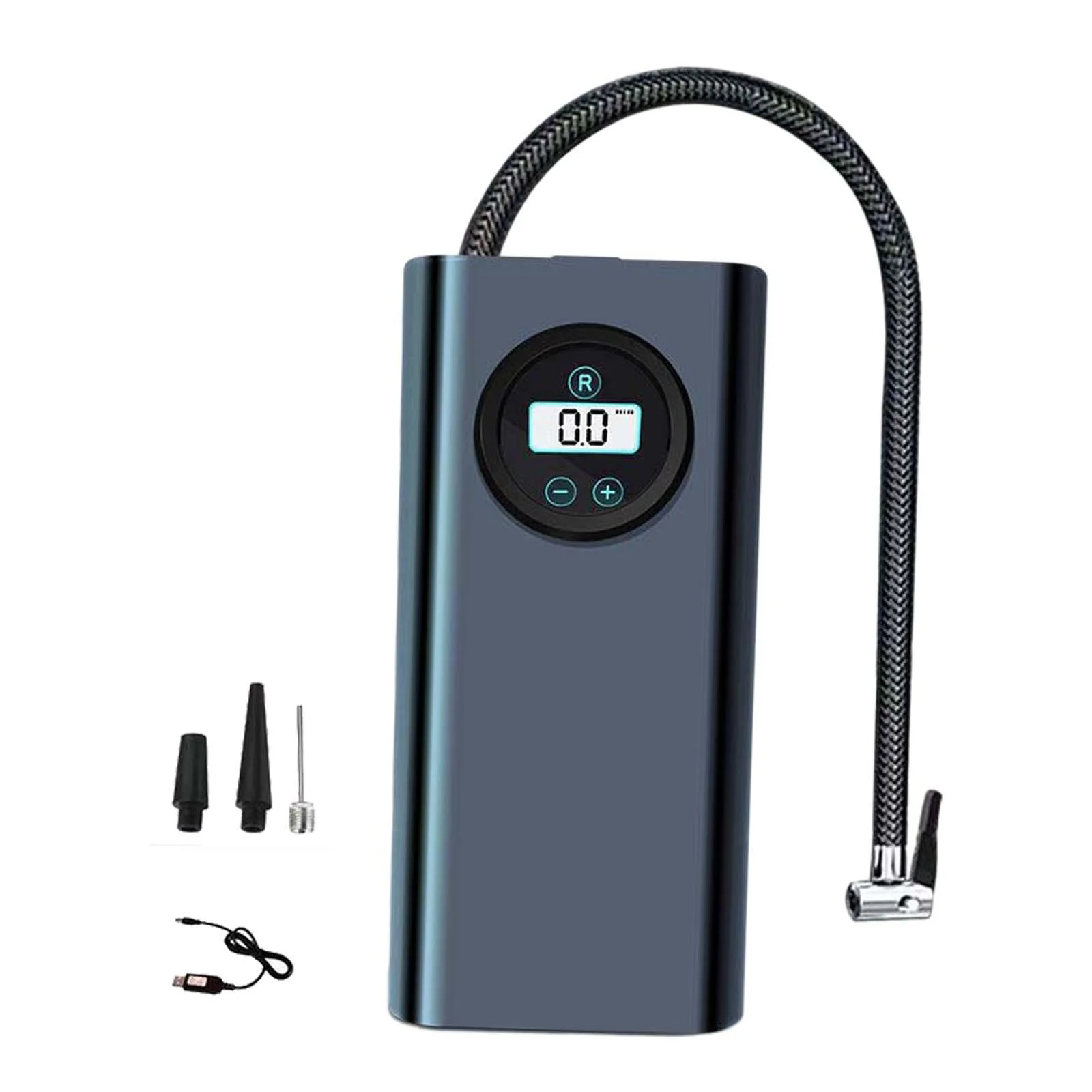 Tire Inflator Portable Electric Air Compressor for Cars Bike Motorcycle Digital Display