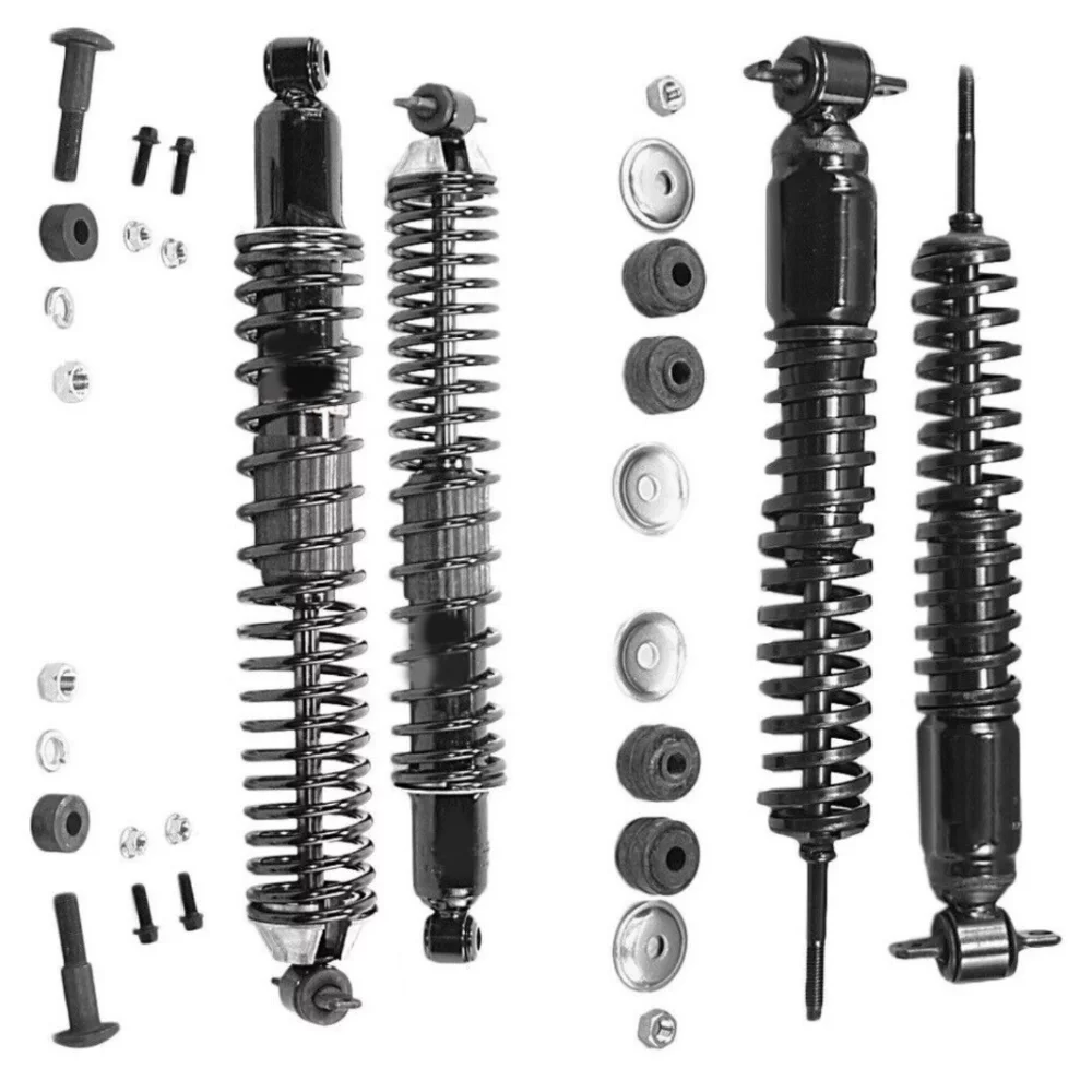 Teledu Front & Rear Shock Absorbers Kit Load Adjusting For Buick Electra Riviera