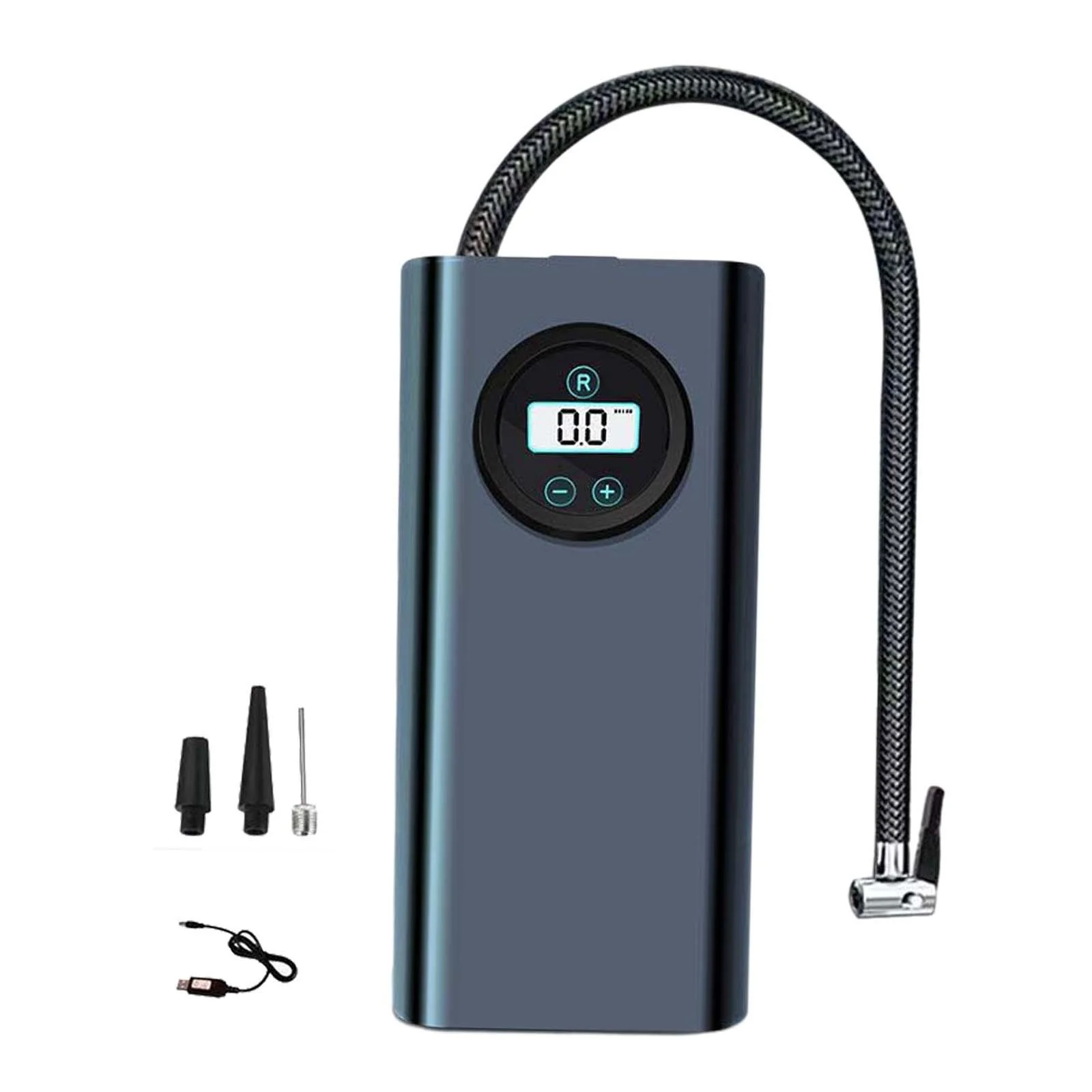 Tire Inflator Portable Electric Air Compressor for Cars Bike Motorcycle Digital Display