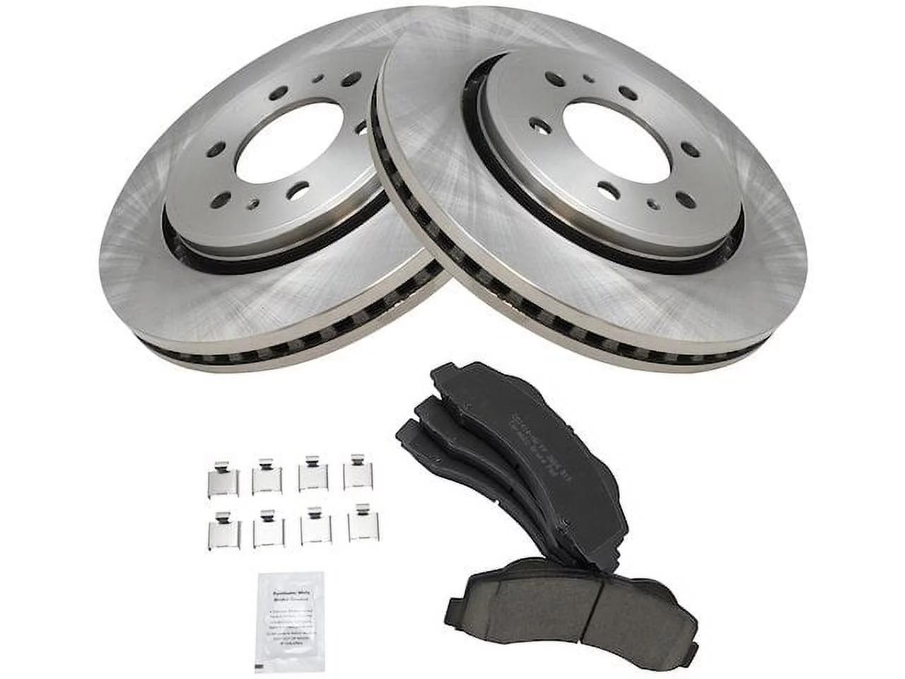 Front Brake Pad and Rotor Kit - Compatible with 2011 - 2017 Lincoln Navigator 2012 2013 2014 2015 2016