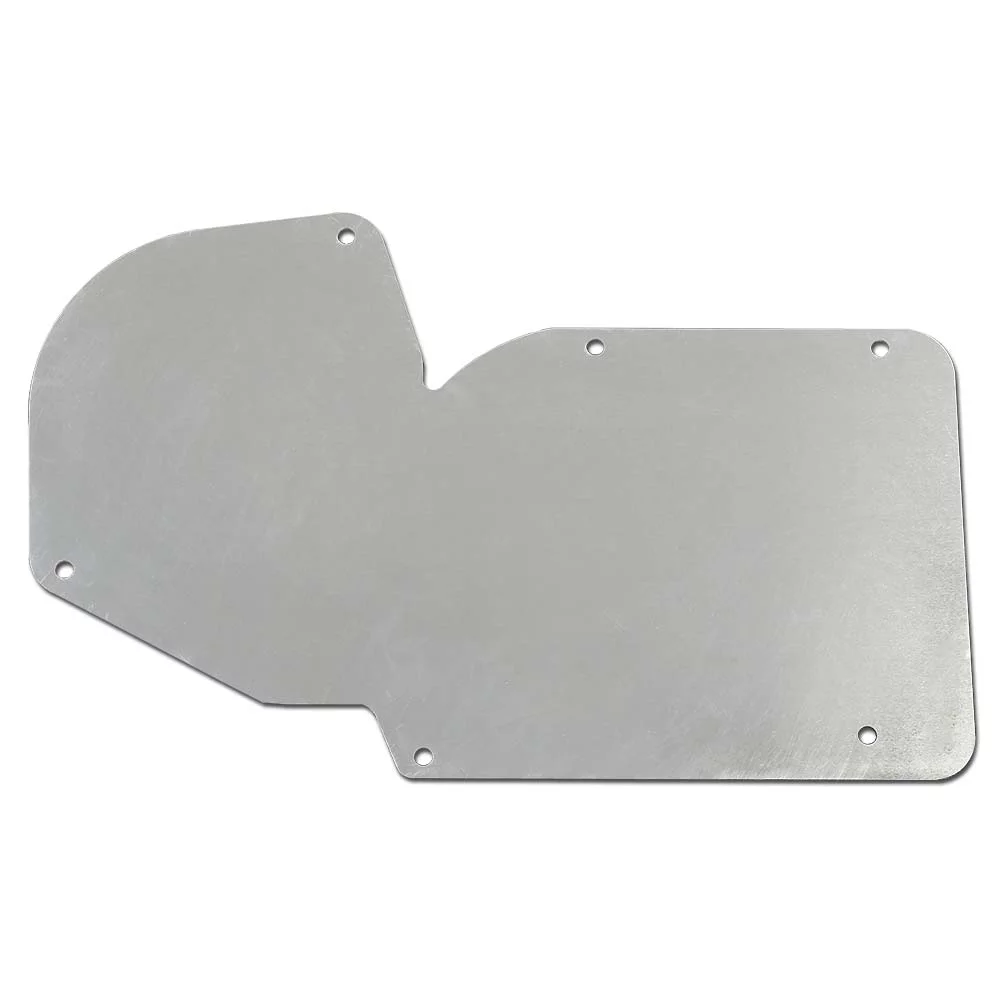 G-Plus A/C And Heater Delete Panel C3 Fit for 1968-1982 Corvette Silver