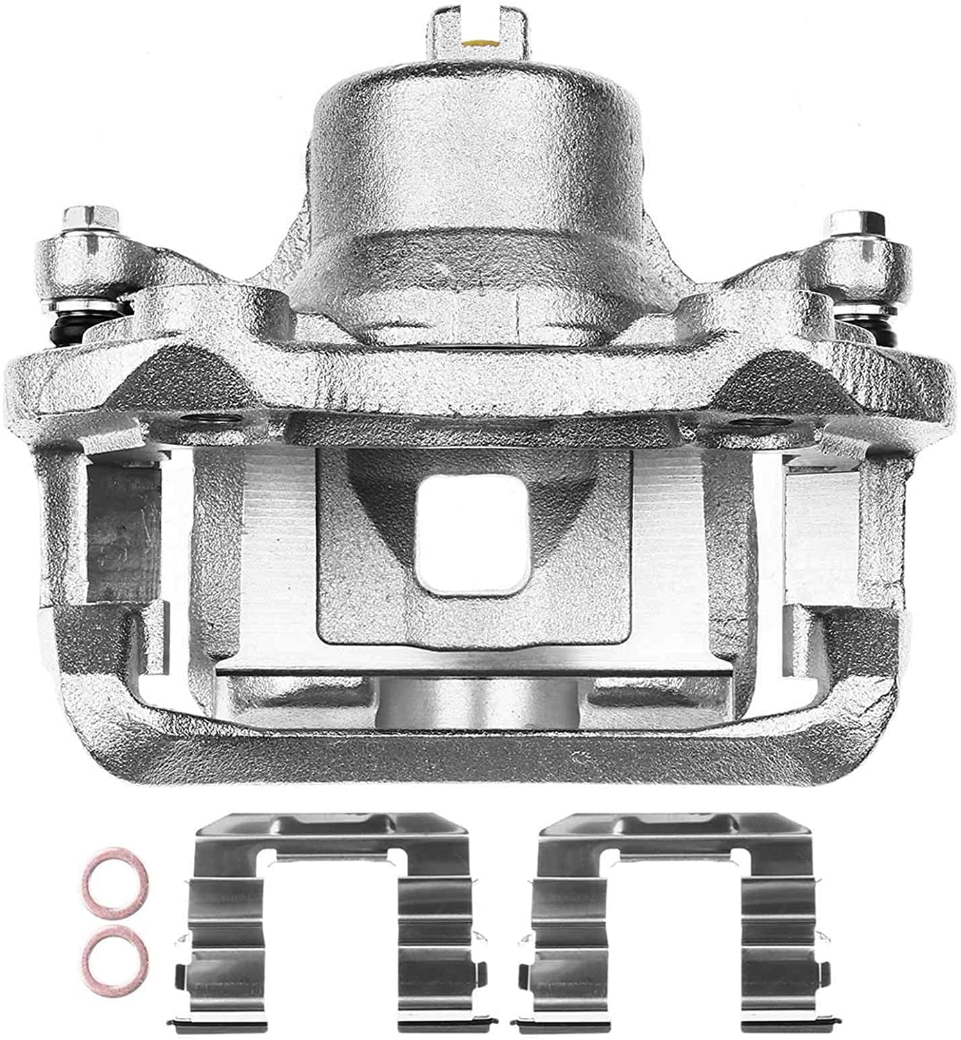 A-Premium Disc Brake Caliper Assembly with Bracket Compatible with Nissan Sentra 2000-2006 Front Left Driver Side