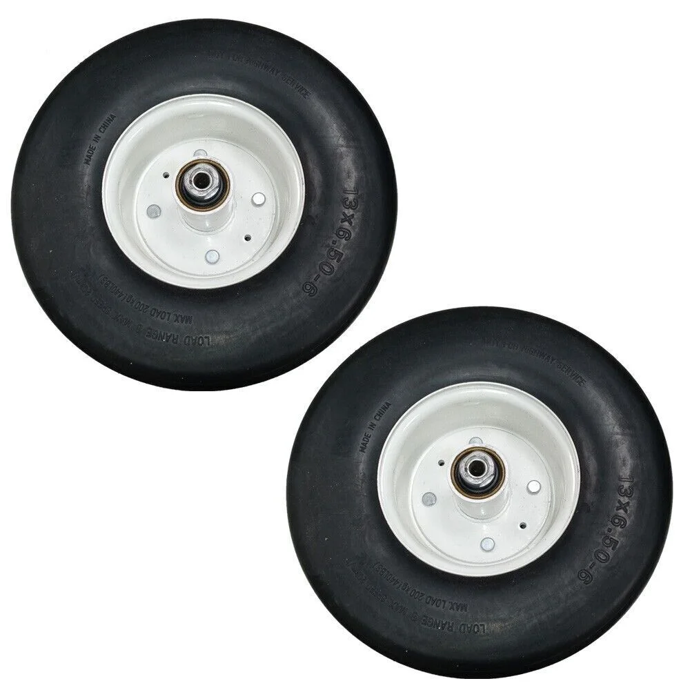 2 NO FLAT TIRES 5023136 - 5023136YP fits SIMPLICITY fits SNAPPER PRO fits FERRIS