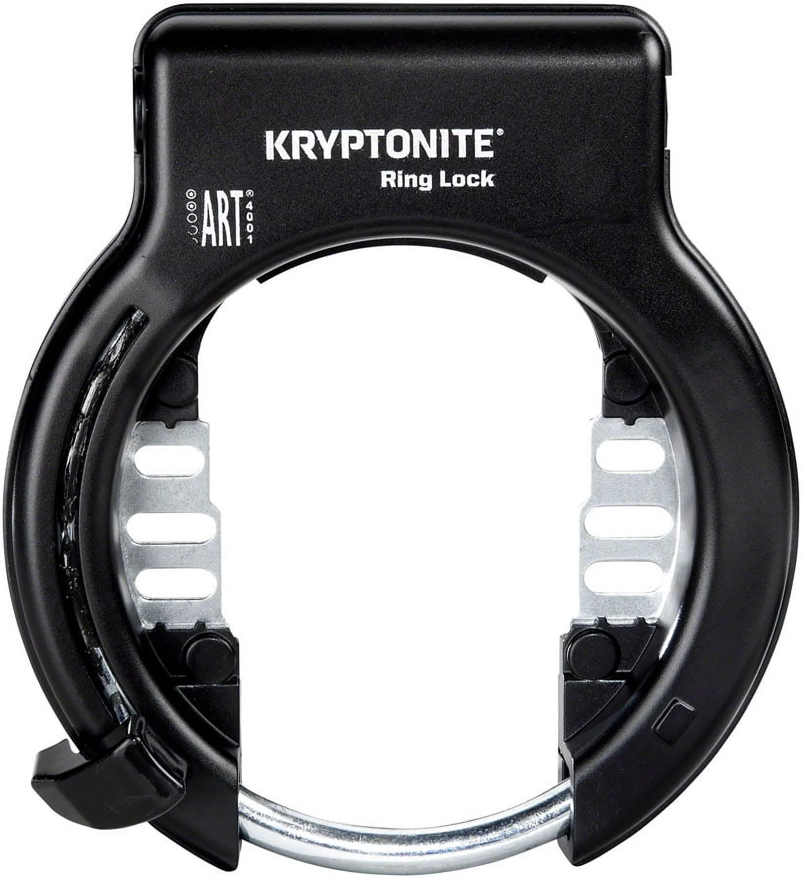 Kryptonite Ring Wheel Lock Black Includes Flexible Mount Non-Key Retaining