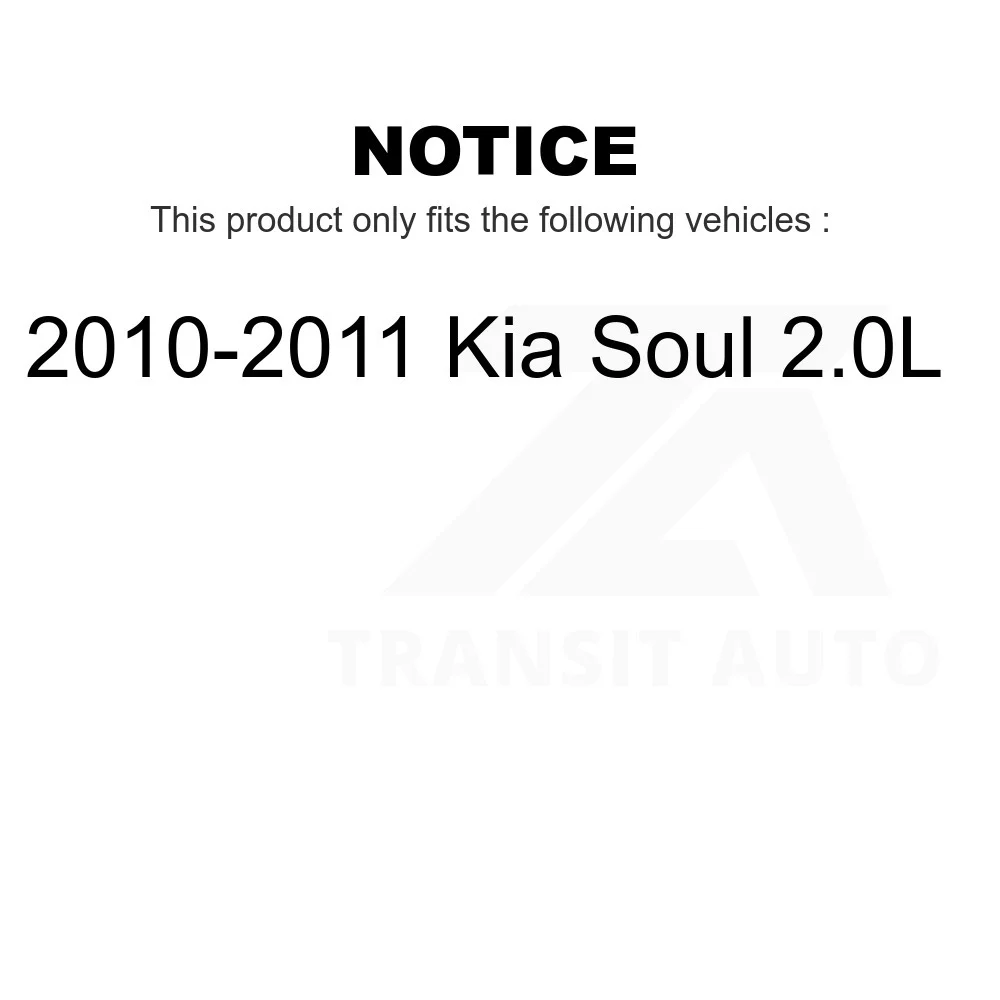 Front Rear Disc Brake Rotors Drums Kit For 2010-2011 Kia Soul 2.0L K8-102165