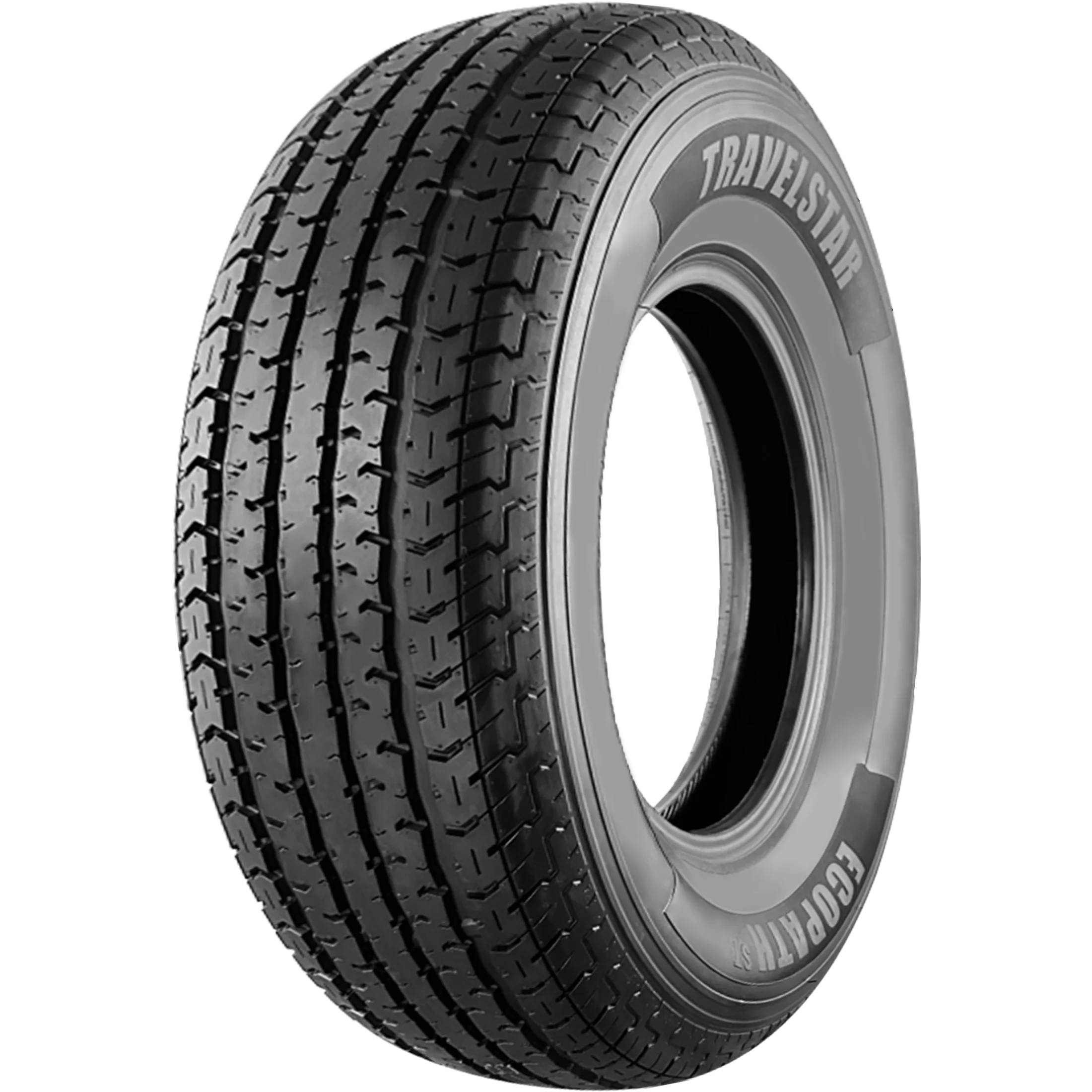 Travelstar Ecopath ST ST215/75R14 8 Ply 108M Load D Radial Trailer Tire - ST 215/75/14(Tire Only)
