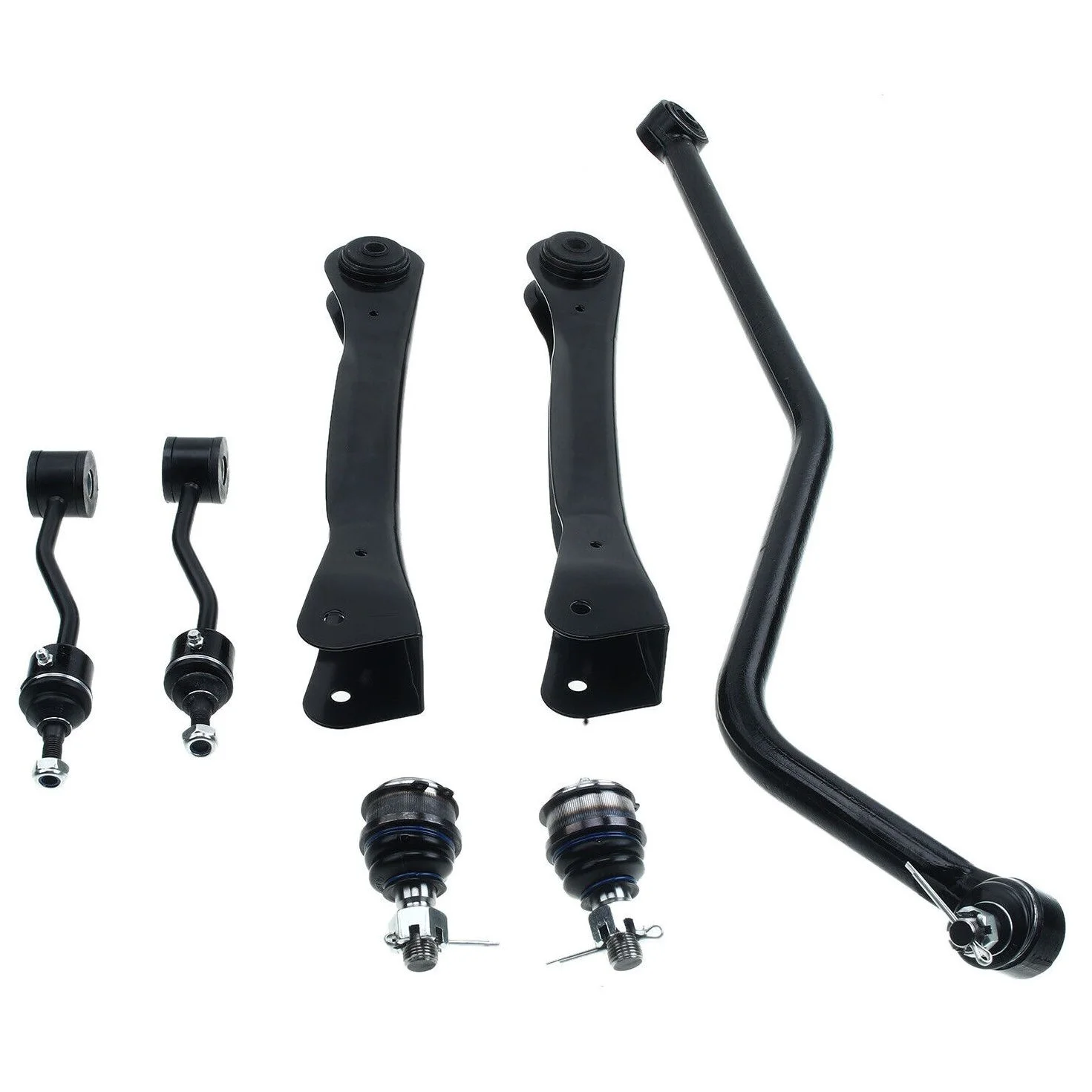 Teledu 7X Control Arm&Ball Joint Assembly Sway Bar Front For 97-06 Jeep Tj Wrangler