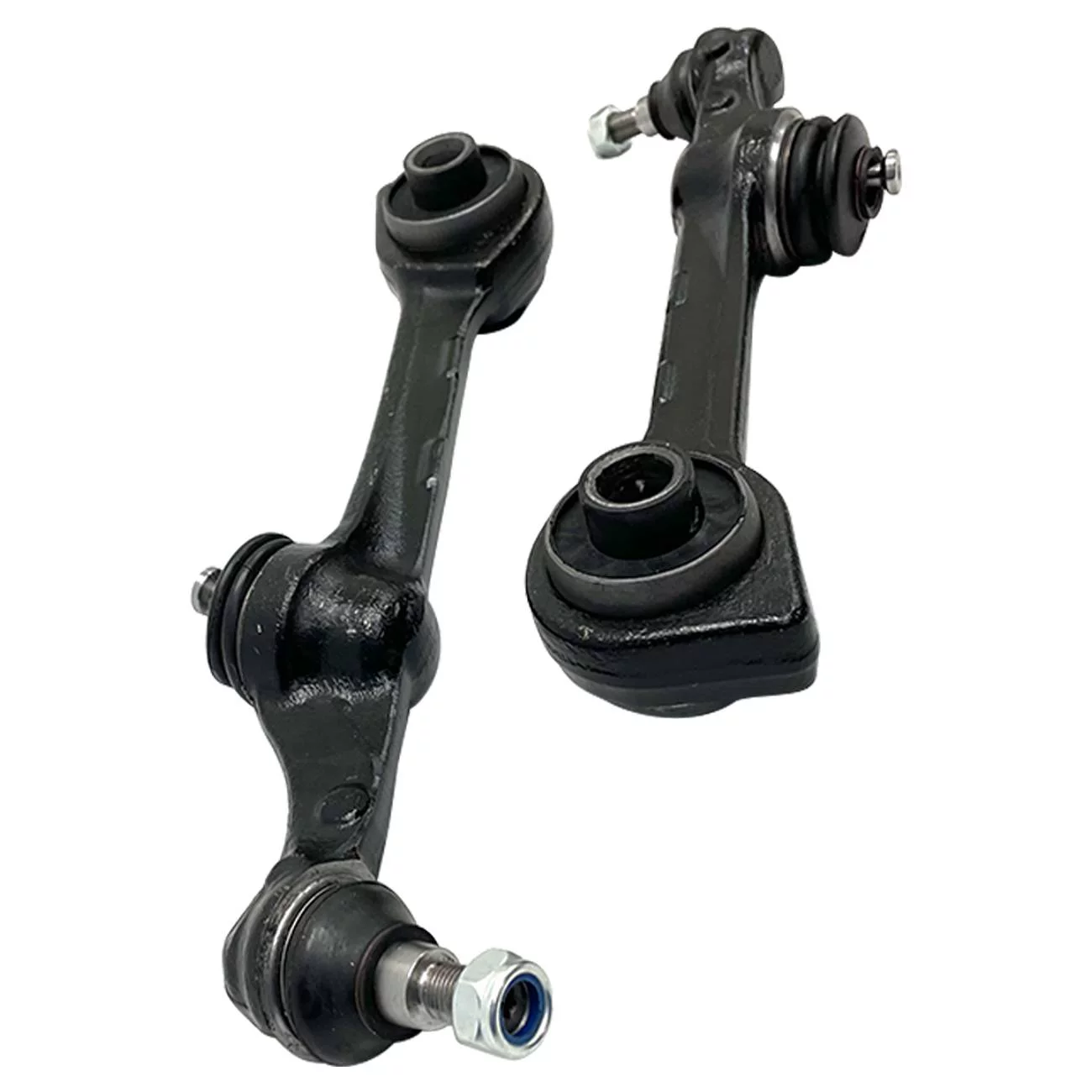 New Front Lower Rearward L + R Control Arm Kit Ball Joint For Mercedes-Benz W221