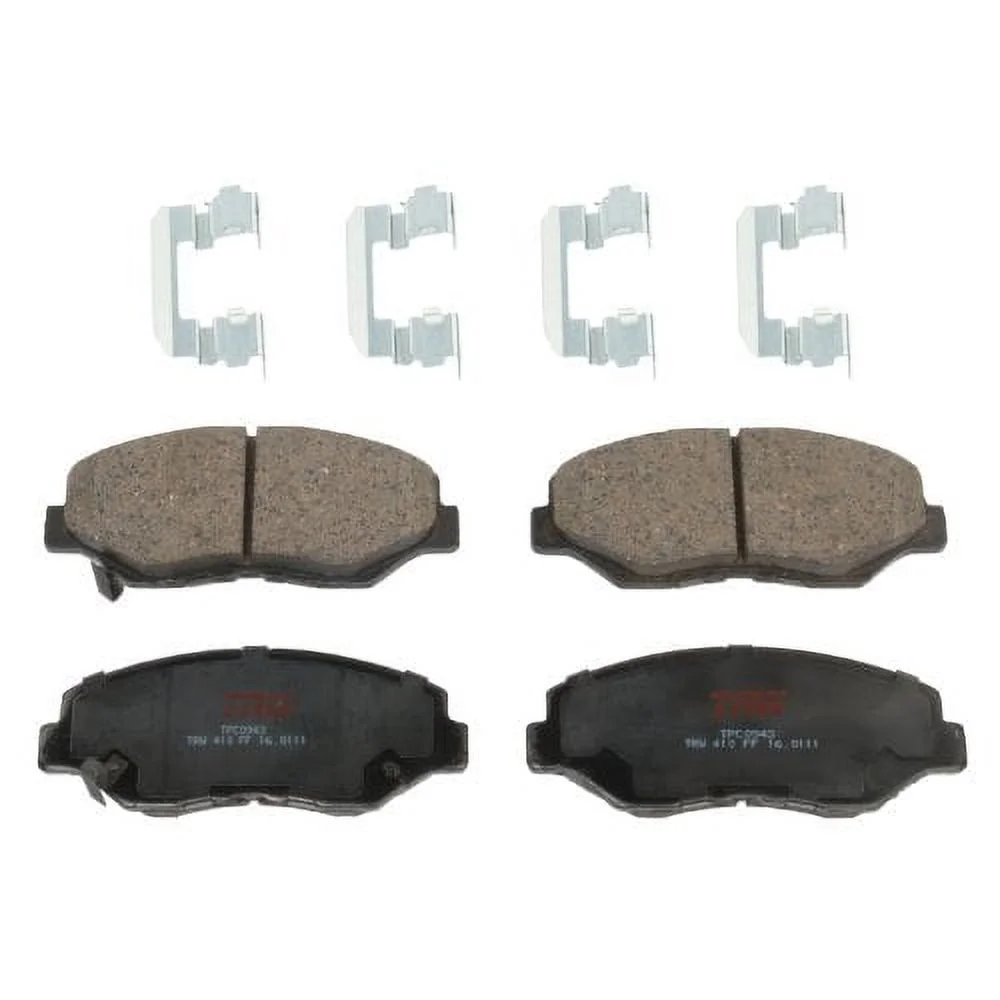 TRW TPC0943 Premium Ceramic Front Disc Brake Pad Set Fits select: 2003-2008 HONDA PILOT